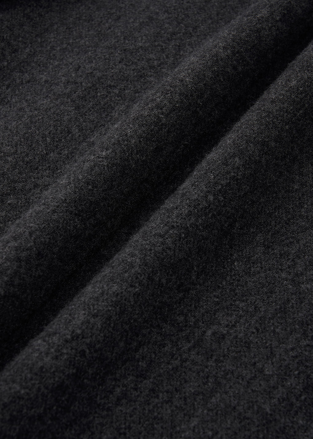 Amomento - rounded half coat (Charcoal) product image 15 | TRAB K-Fashion Australia