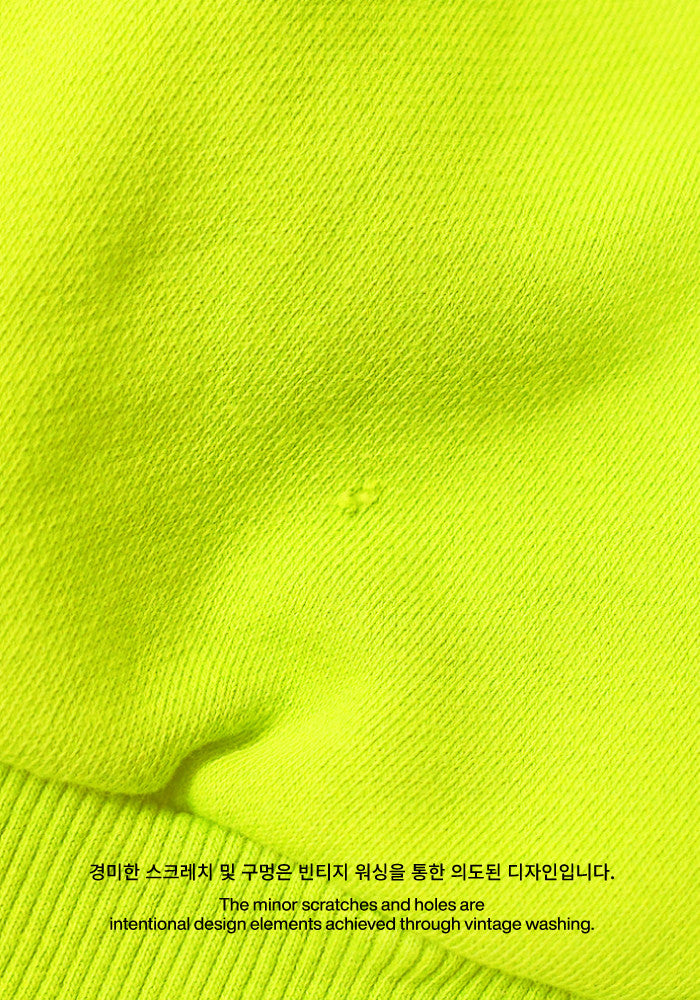 Collect Pieces - Oyo Sweatshirts (Neon Green) product image 5 | TRAB K-Fashion Australia