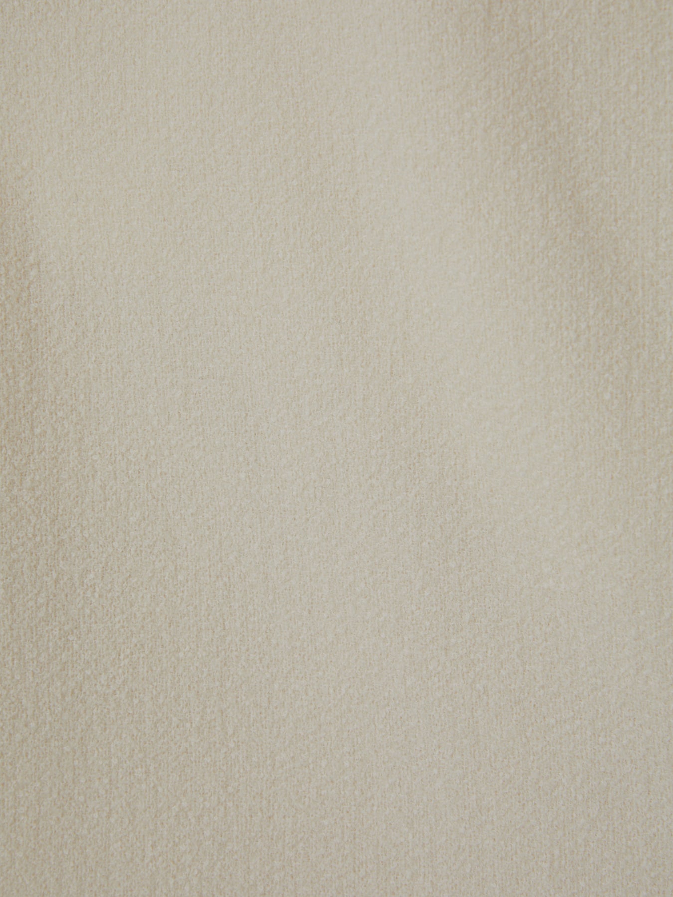 Recto - Wool Tweed V-Neck Top (Ivory) product image 12 | TRAB K-Fashion Australia