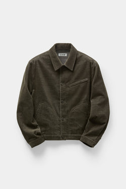Coor - Corduroy Multi Pocket Shirt Jacket (Brown) product image 1 | TRAB K-Fashion Australia