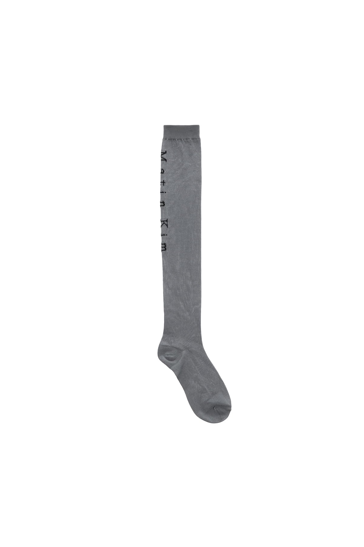 Matin Kim - Matin Silket Knee Socks (Grey) product image 1 | TRAB K-Fashion Australia