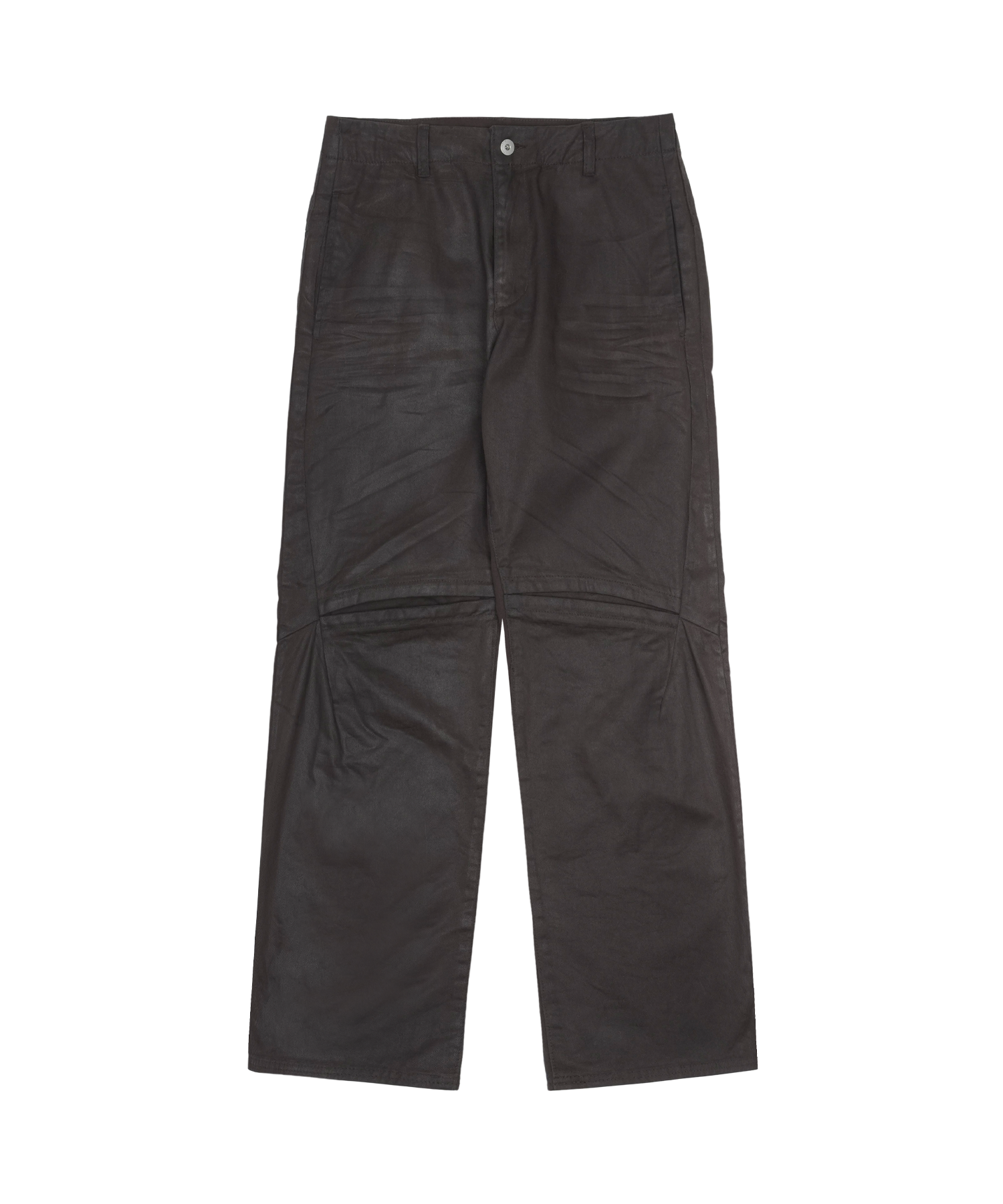 San San Gear - Coated Pants (Brown) product image 4 | TRAB K-Fashion Australia