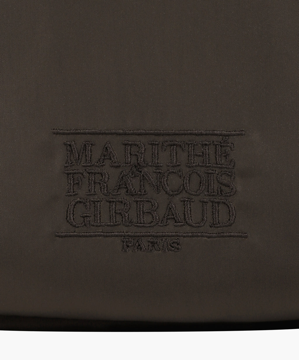 Marithe & Francois Girbaud - Classic Logo Flap Backpack (Brown) product image 4 | TRAB K-Fashion Australia