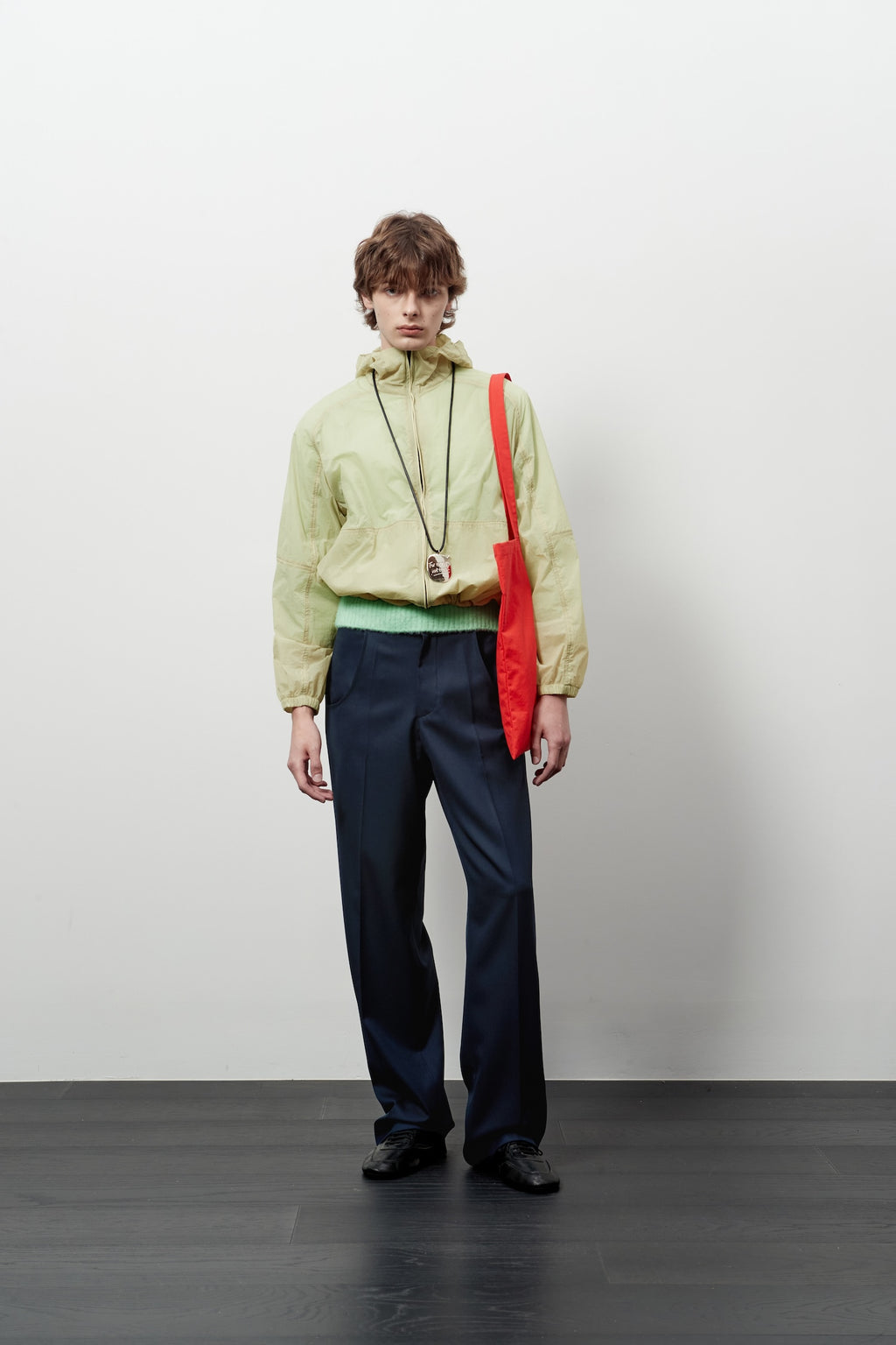 Stu - Round Cut Windbreaker (Beige) product image 4 | TRAB K-Fashion Australia