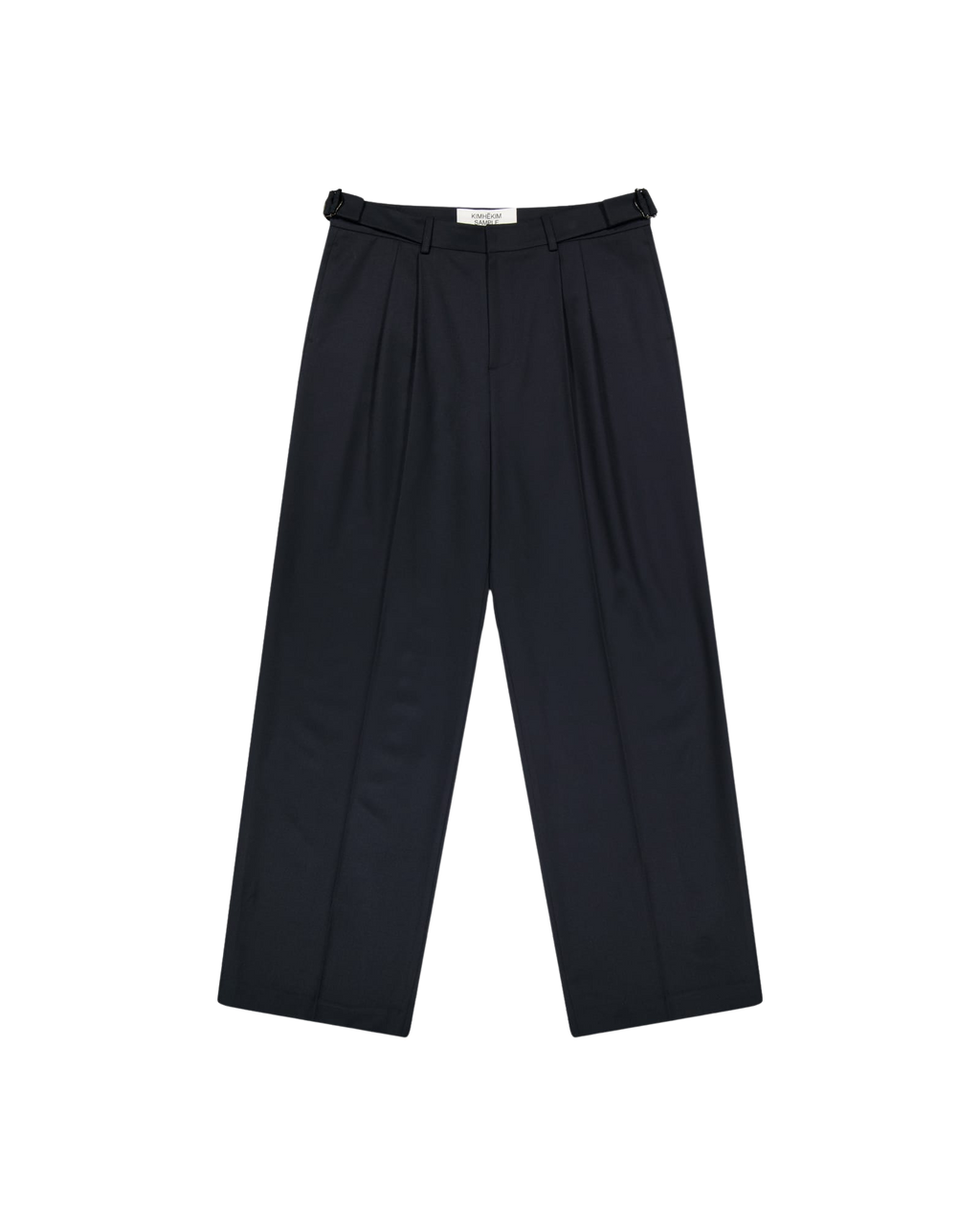 Kimhe Kim - Pleated Trousers (Dark Navy) product image 10 | TRAB K-Fashion Australia