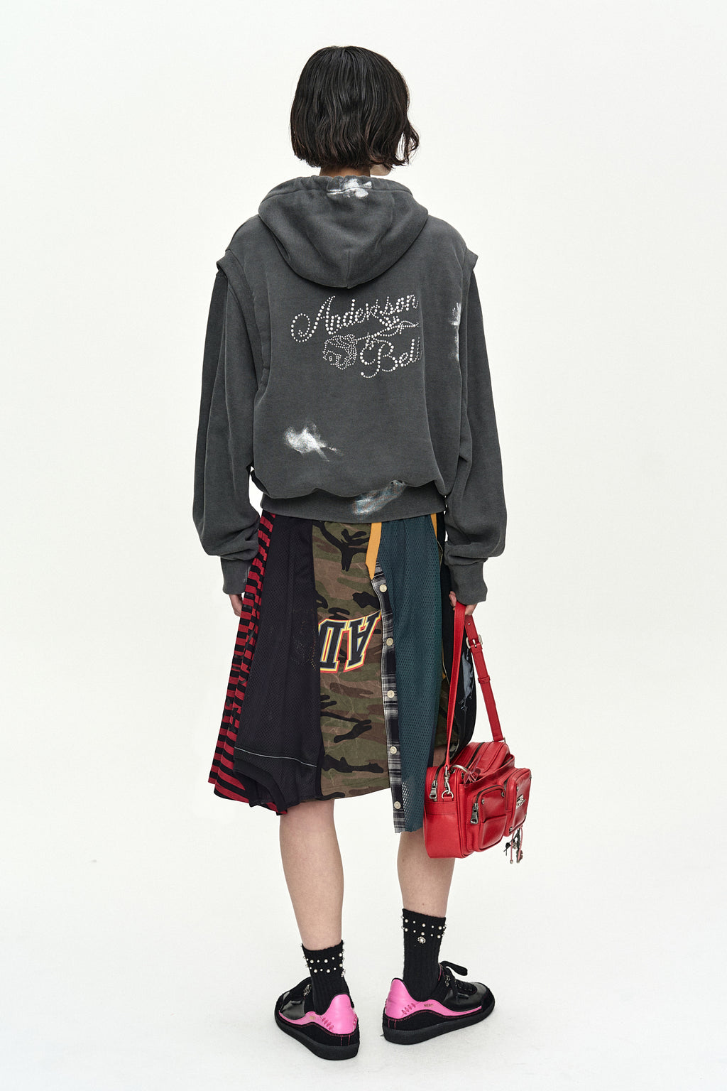 Andersson Bell - Reworked Vintage Jersey Camisole Dress (Navy) product image 9 | TRAB K-Fashion Australia