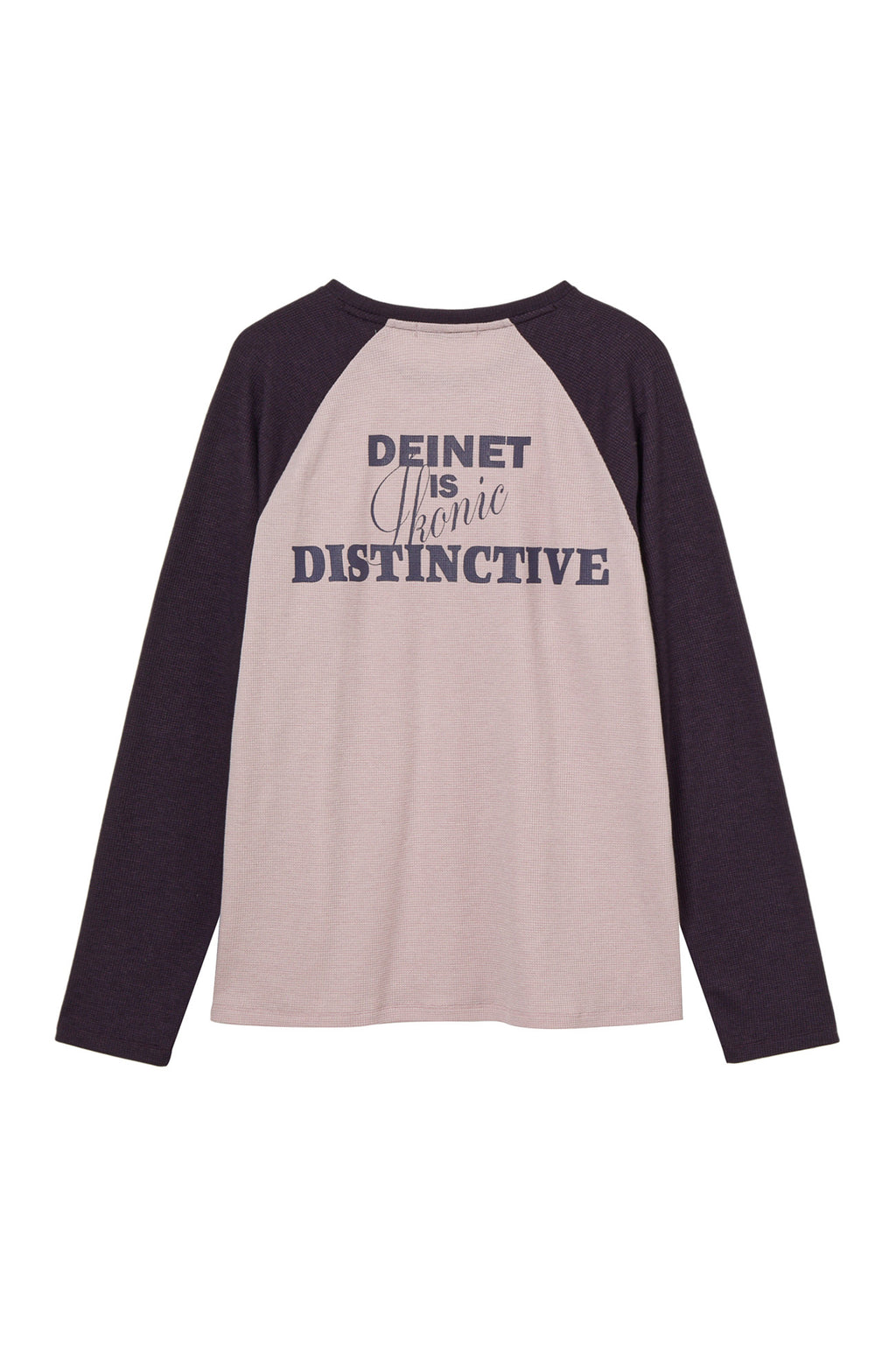 Deinet - Waffle Raglan Long Sleeve (Pink) product image 2 | TRAB K-Fashion Australia