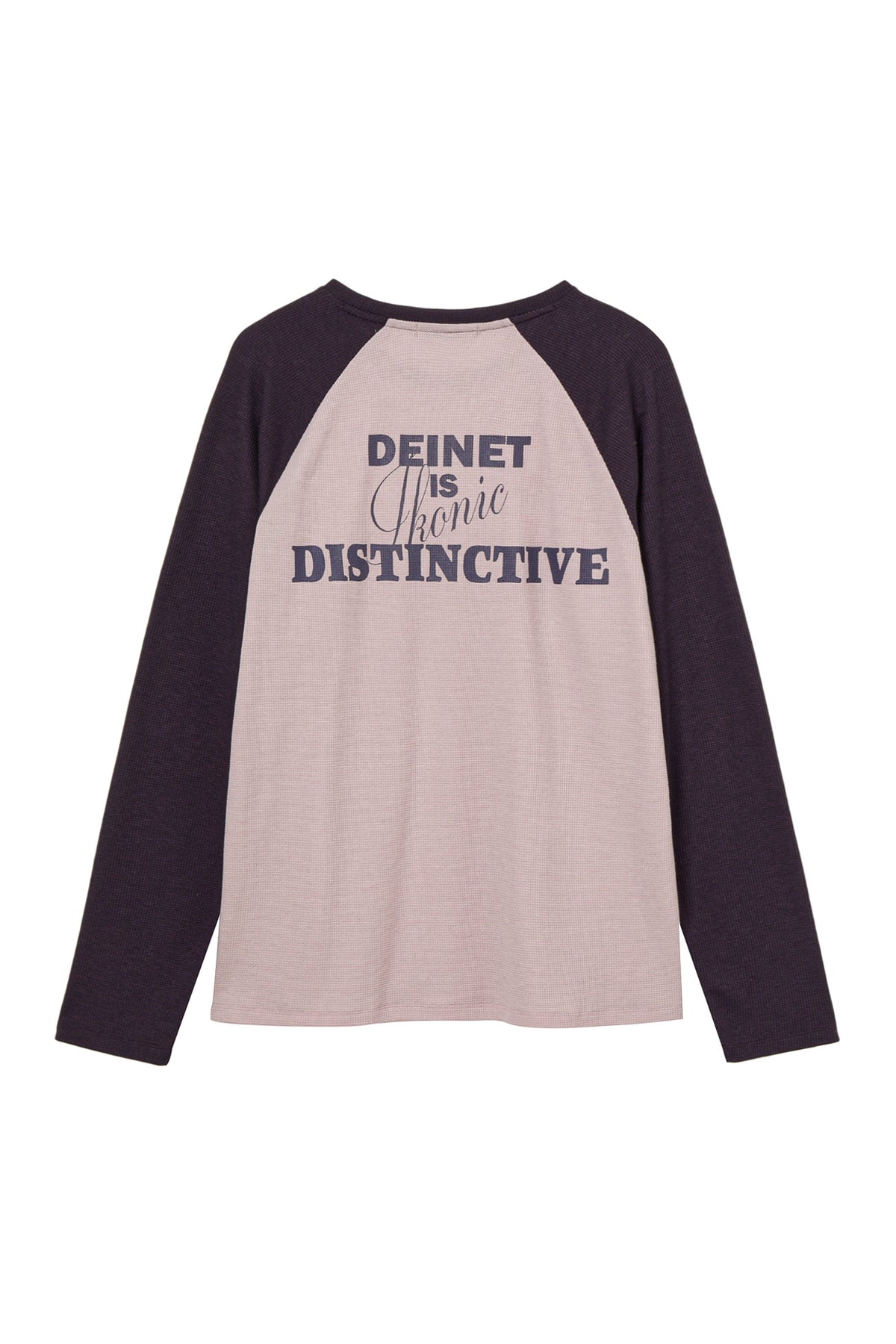 Deinet - Waffle Raglan Long Sleeve (Pink) product image 2 | TRAB K-Fashion Australia