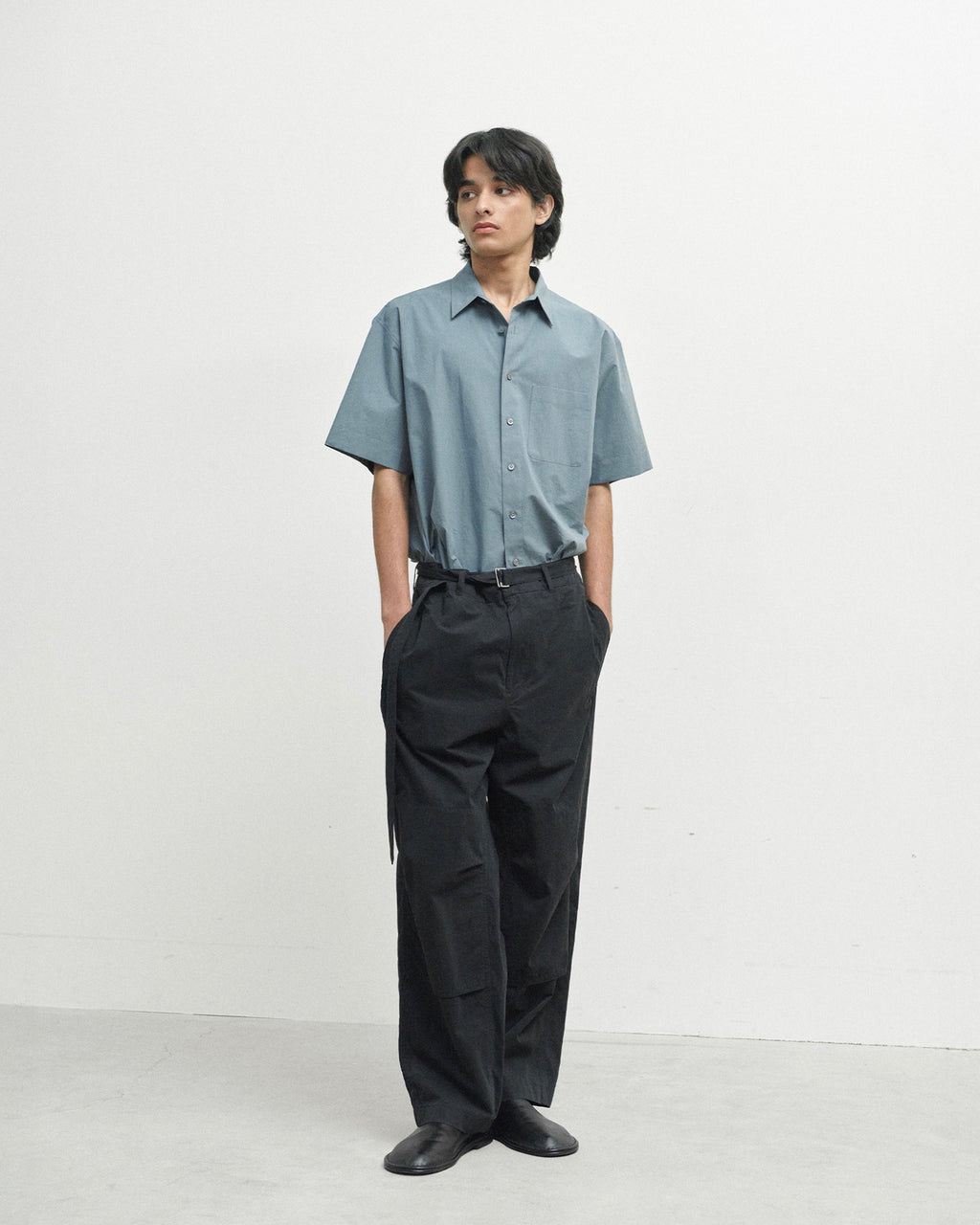 Brownyard - Belted Pants (Black) product image 1 | TRAB K-Fashion Australia