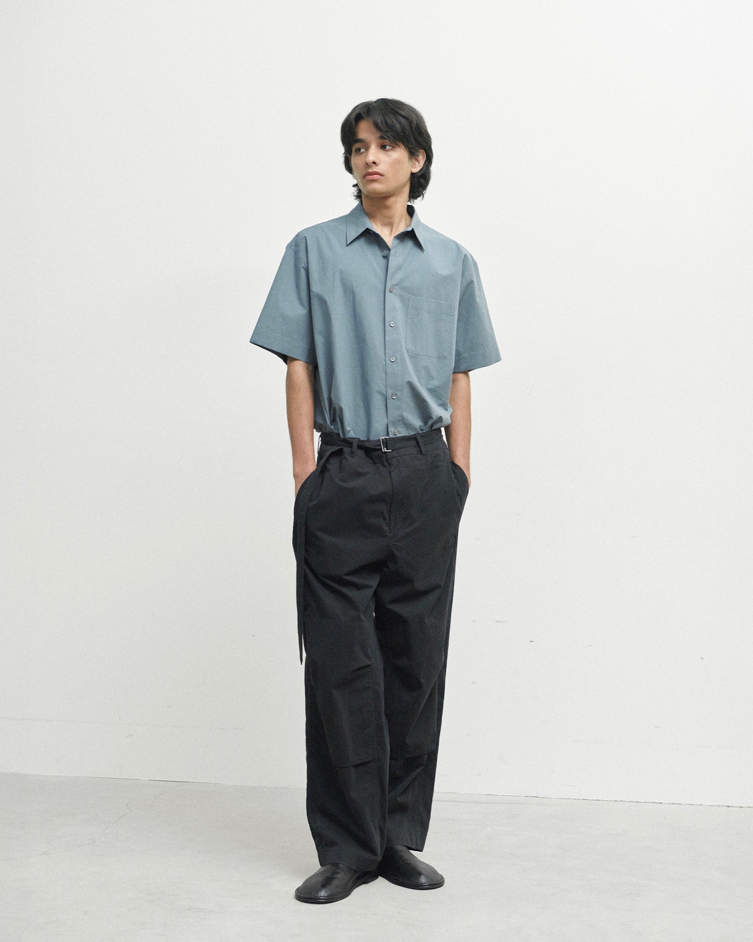 Brownyard - Belted Pants (Black) product image 1 | TRAB K-Fashion Australia
