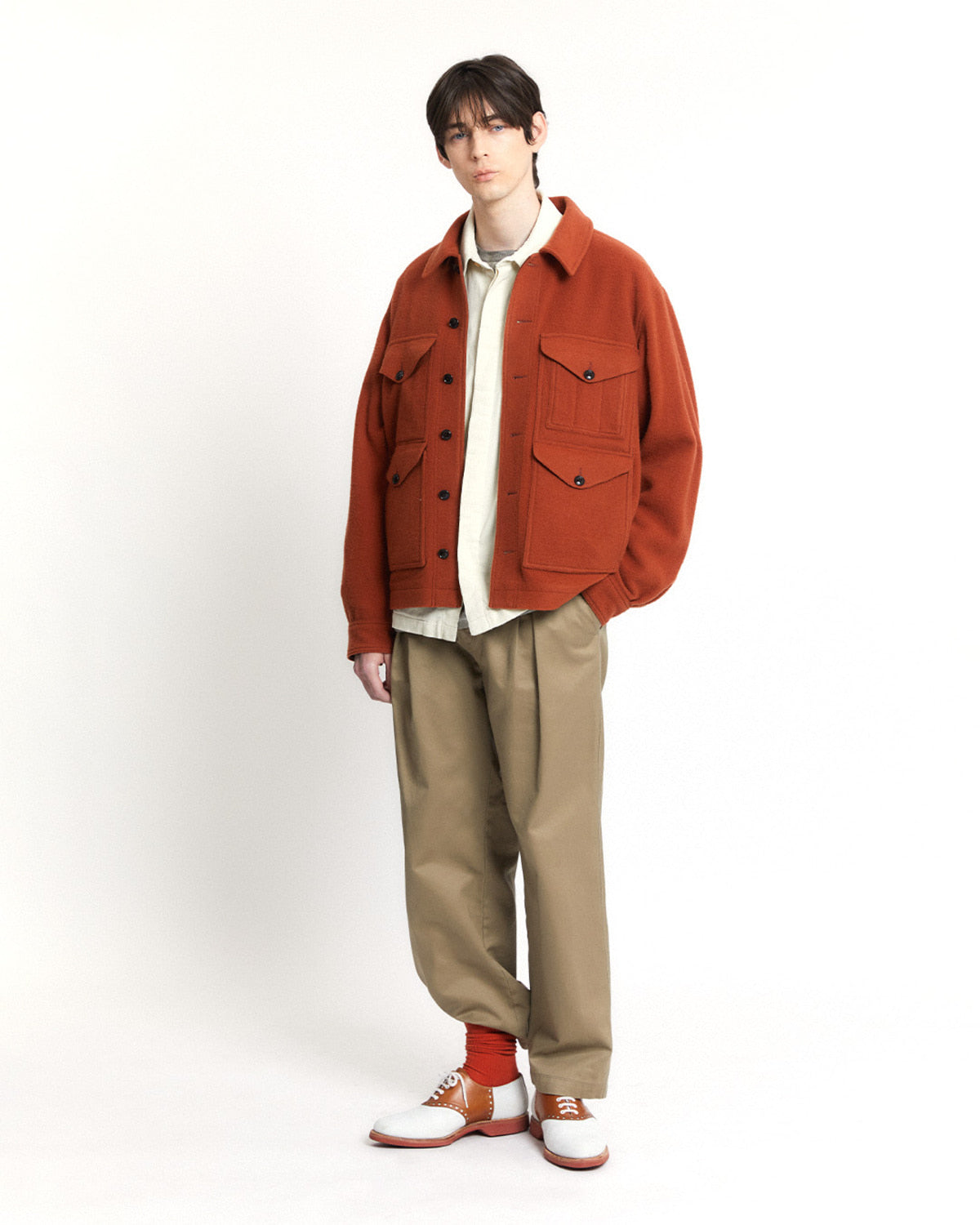 Eastlogue - Cruiser Jacket (Orange) product image 4 | TRAB K-Fashion Australia