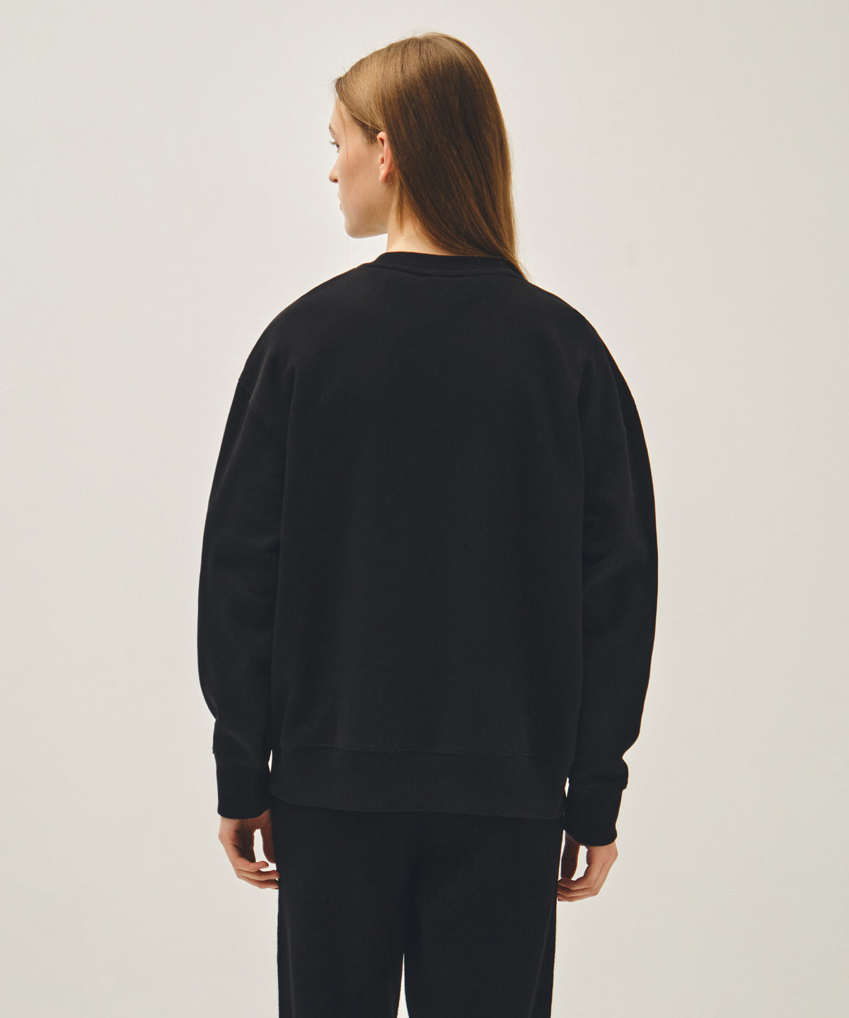 Marithe & Francois Girbaud - Drawing Classic Logo Sweatshirt (Black) product image 3 | TRAB K-Fashion Australia