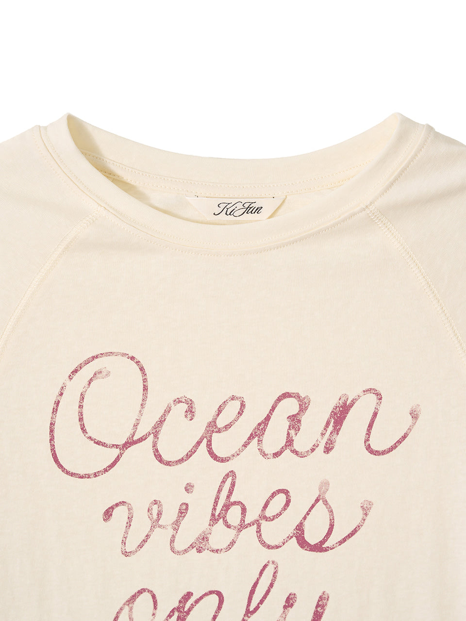 Kijun - Ocean Vibes Tee (Ivory) product image 11 | TRAB K-Fashion Australia