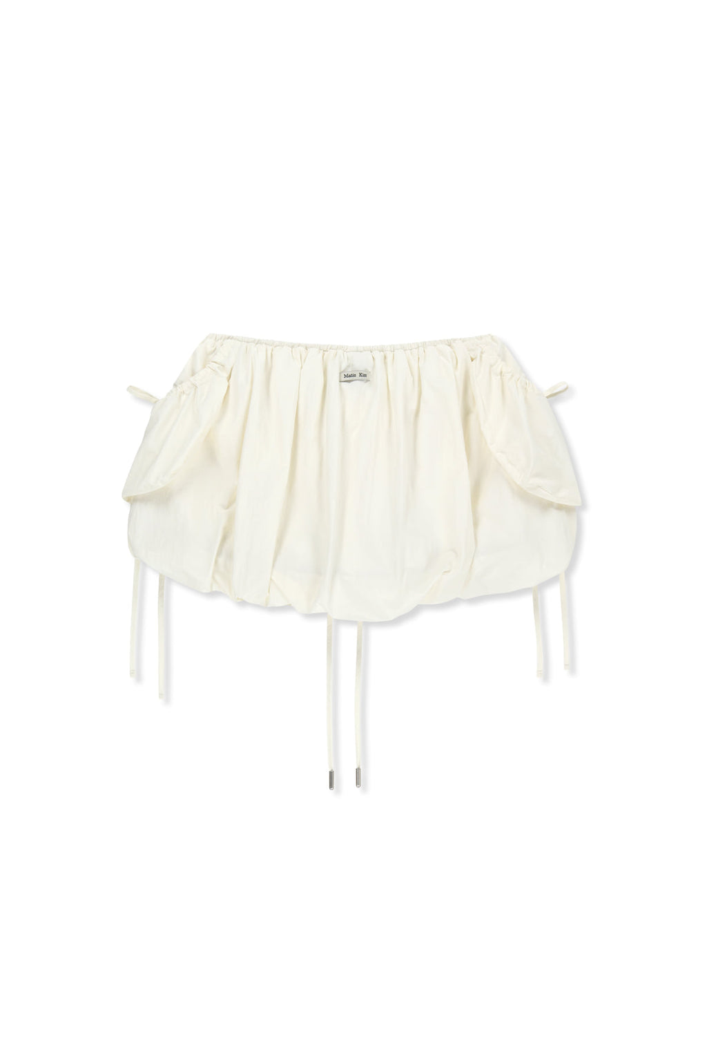 Matin Kim - Strap Detail Ballon Skirt (Ivory) product image 2 | TRAB K-Fashion Australia
