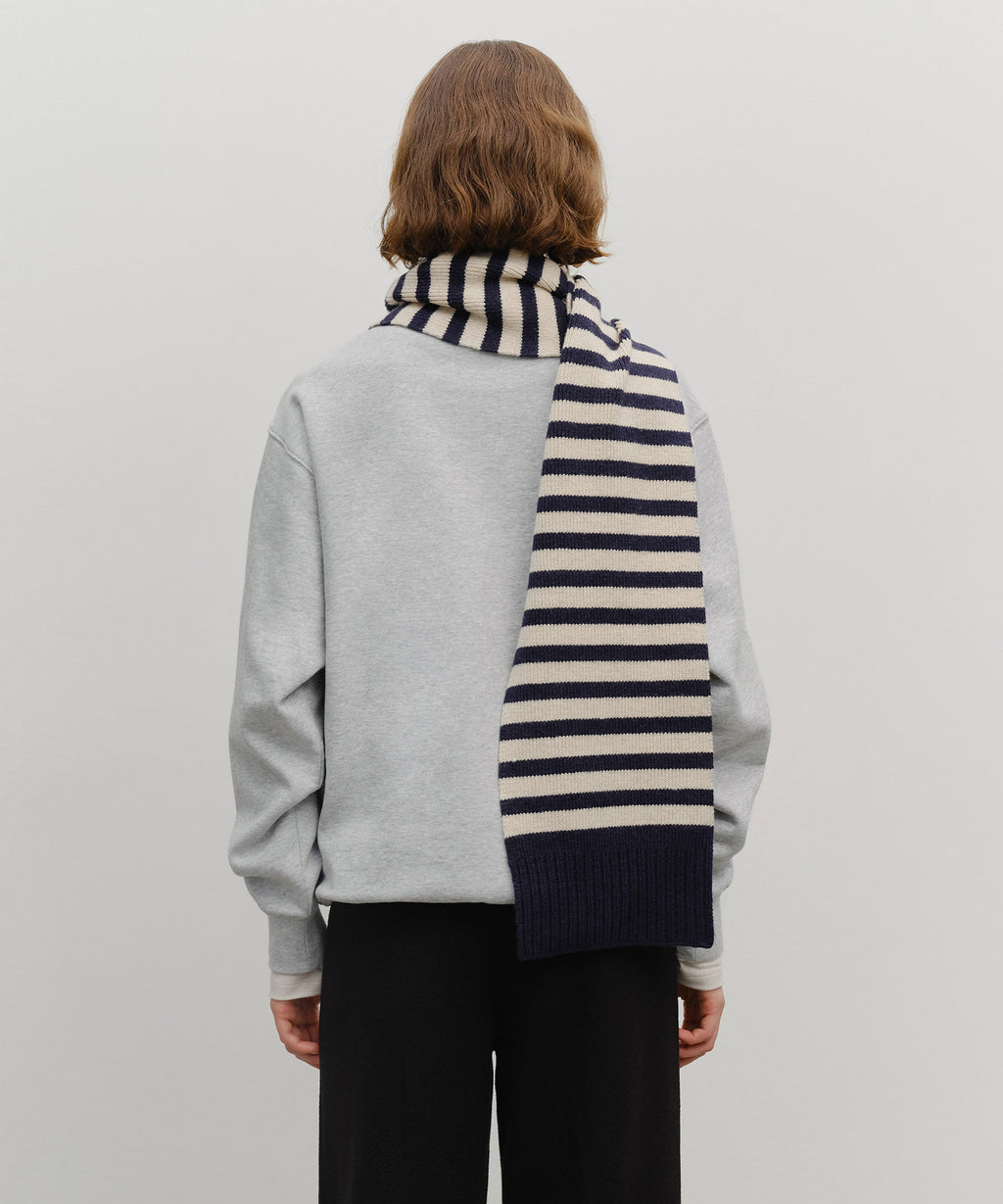 Marithe & Francois Girbaud - Classic Logo Muffler (Navy) product image 5 | TRAB K-Fashion Australia
