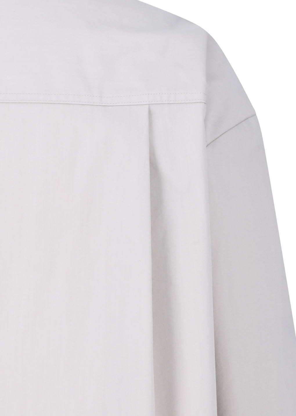 Amomento - Square Pocket Oversized Shirt (Beige) product image 7 | TRAB K-Fashion Australia