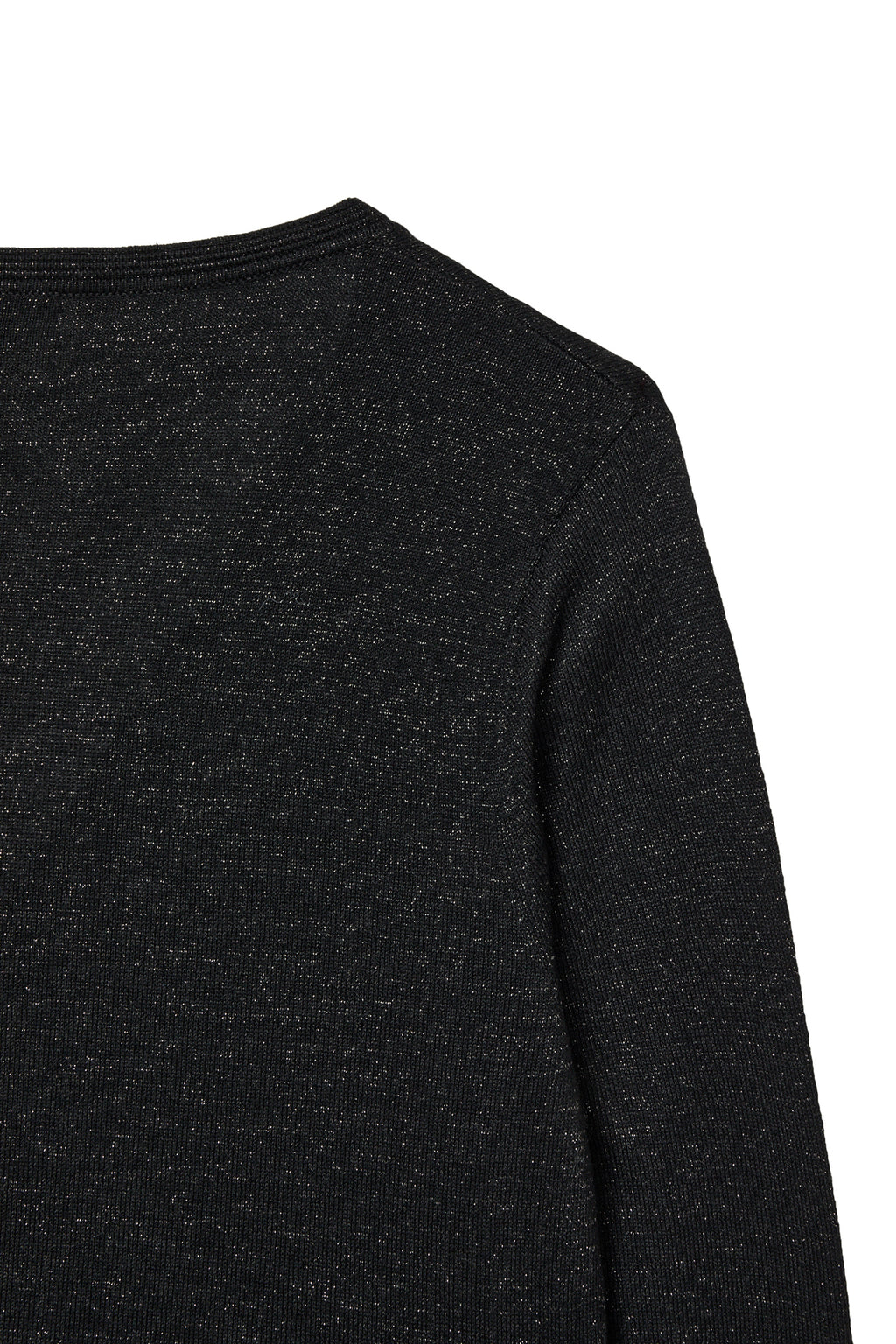 Deinet - V-Neck Metal Knit (Black) product image 4 | TRAB K-Fashion Australia