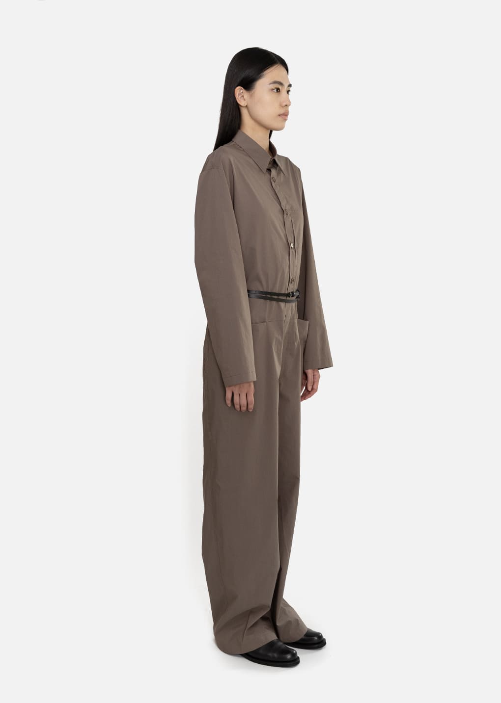 Amomento - Pocket Jumpsuit (Khaki) product image 3 | TRAB K-Fashion Australia