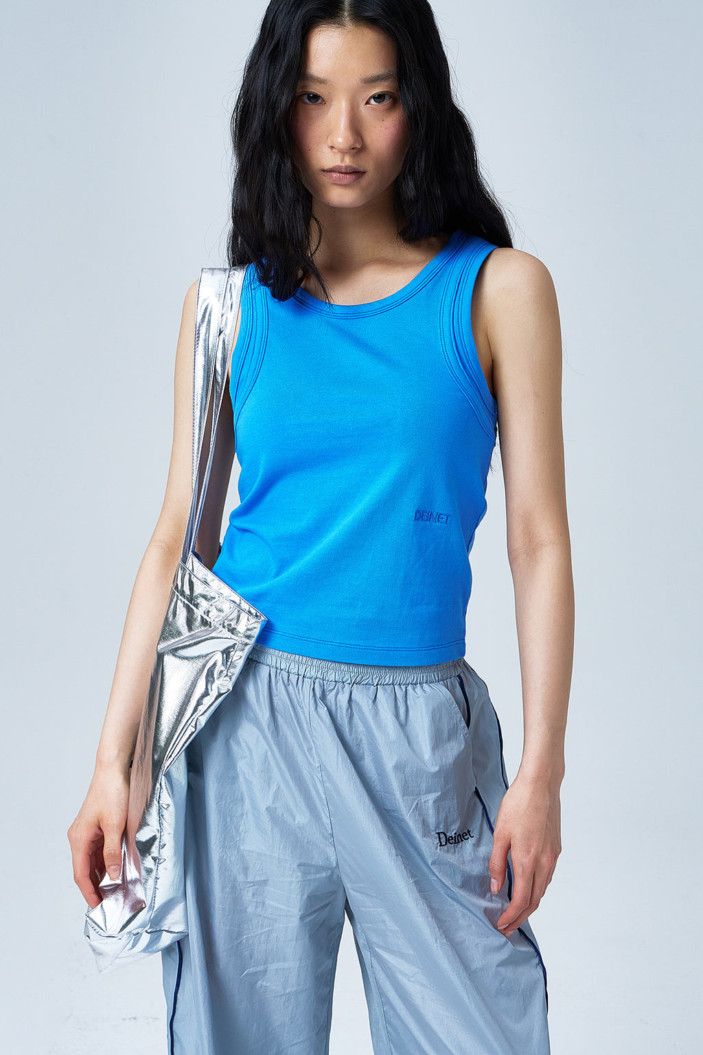 Deinet - Solid Nylon Pants (Grey) product image 6 | TRAB K-Fashion Australia