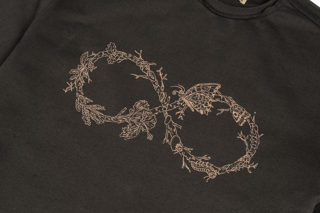Ioedle - Möbius Cycle T-Shirt (Charcoal) product image 5 | TRAB K-Fashion Australia