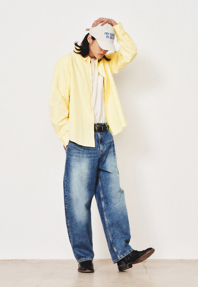 Art if acts - Saint Garment-dyed Shirt (Liberty Yellow) product image 5 | TRAB K-Fashion Australia