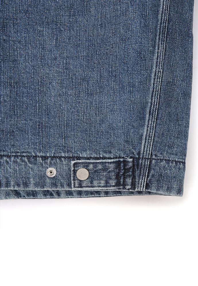 Art if acts - Marina Denim Work Jacket (Mid Blue) product image 15 | TRAB K-Fashion Australia