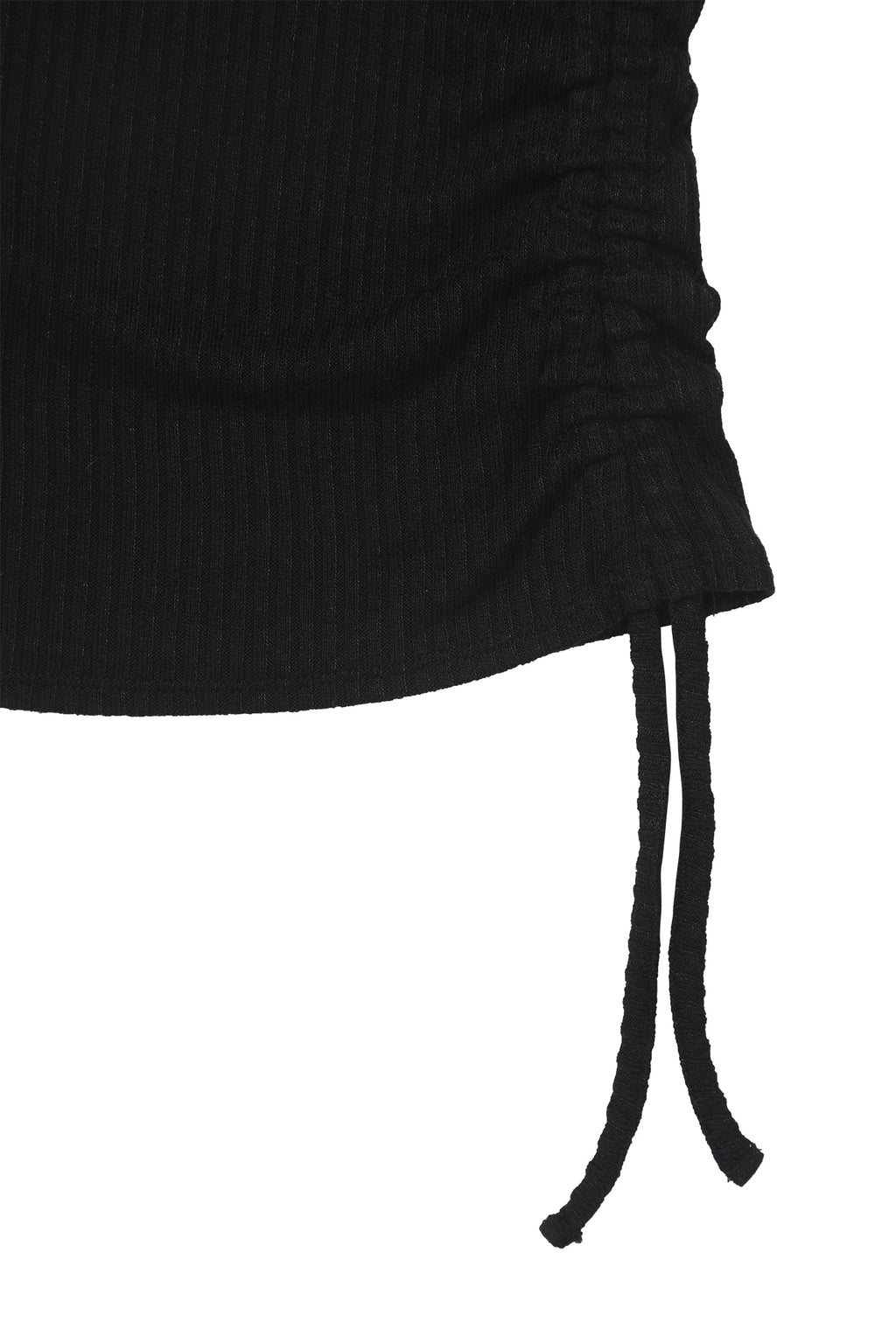 Deinet - Logo Shirring Sleeveless (Black) product image 12 | TRAB K-Fashion Australia