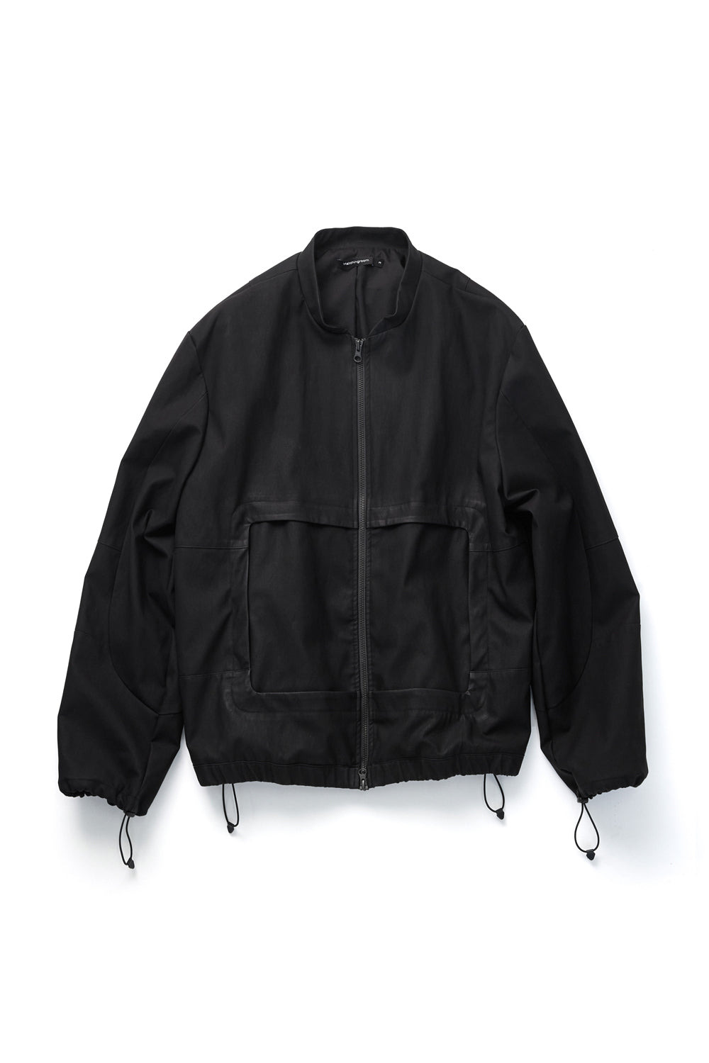 Hatchingroom - Square Jacket Faux Leather (Black) product image 1 | TRAB K-Fashion Australia