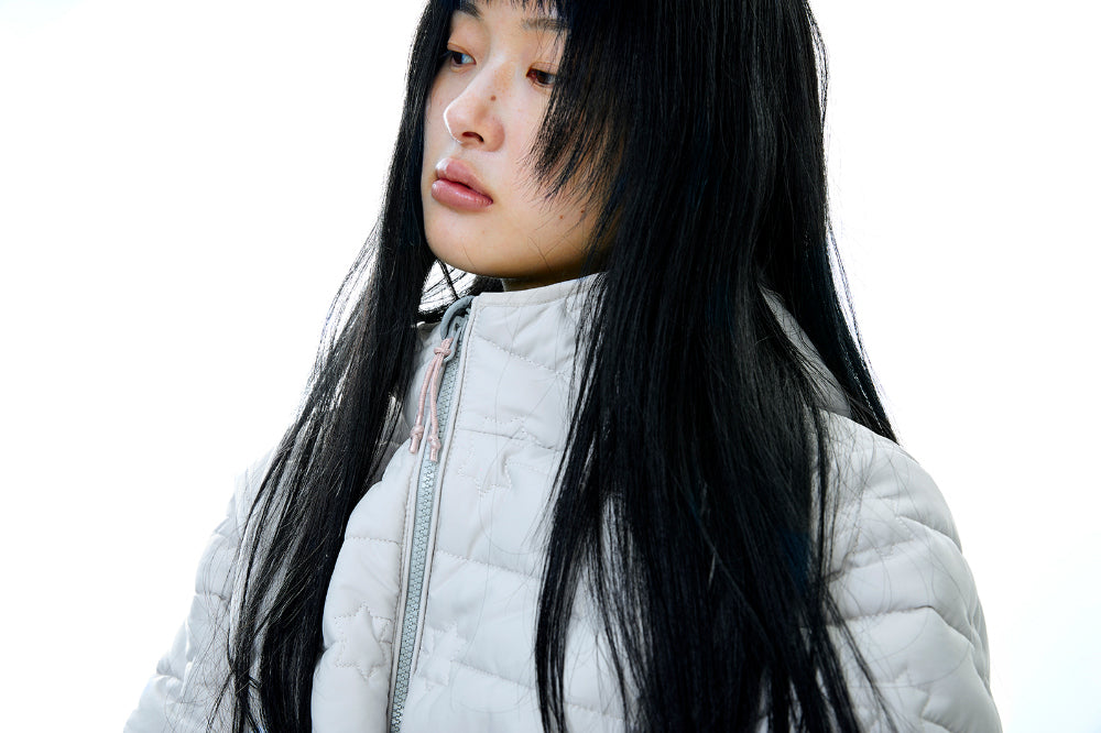 Coyseio - Fluffy Light Padded Jacket (Ivory) product image 5 | TRAB K-Fashion Australia