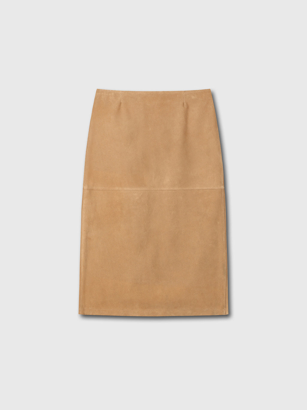 Tonywack - Suede Midi Skirt (Light Beige) product image 7 | TRAB K-Fashion Australia