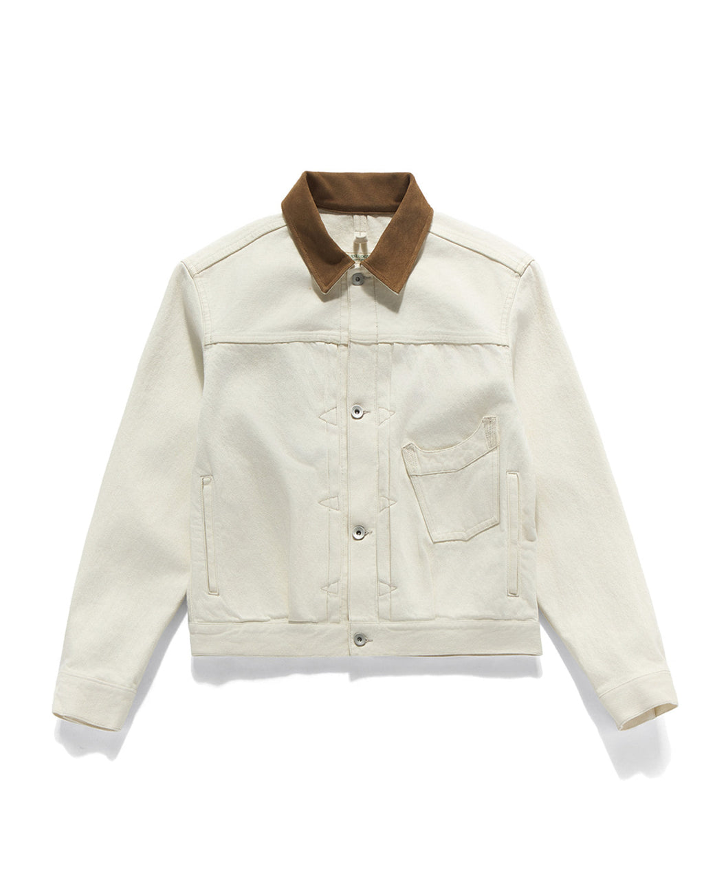 Eastlogue - Country Short Trucker Jacket (Ecru) product image 3 | TRAB K-Fashion Australia