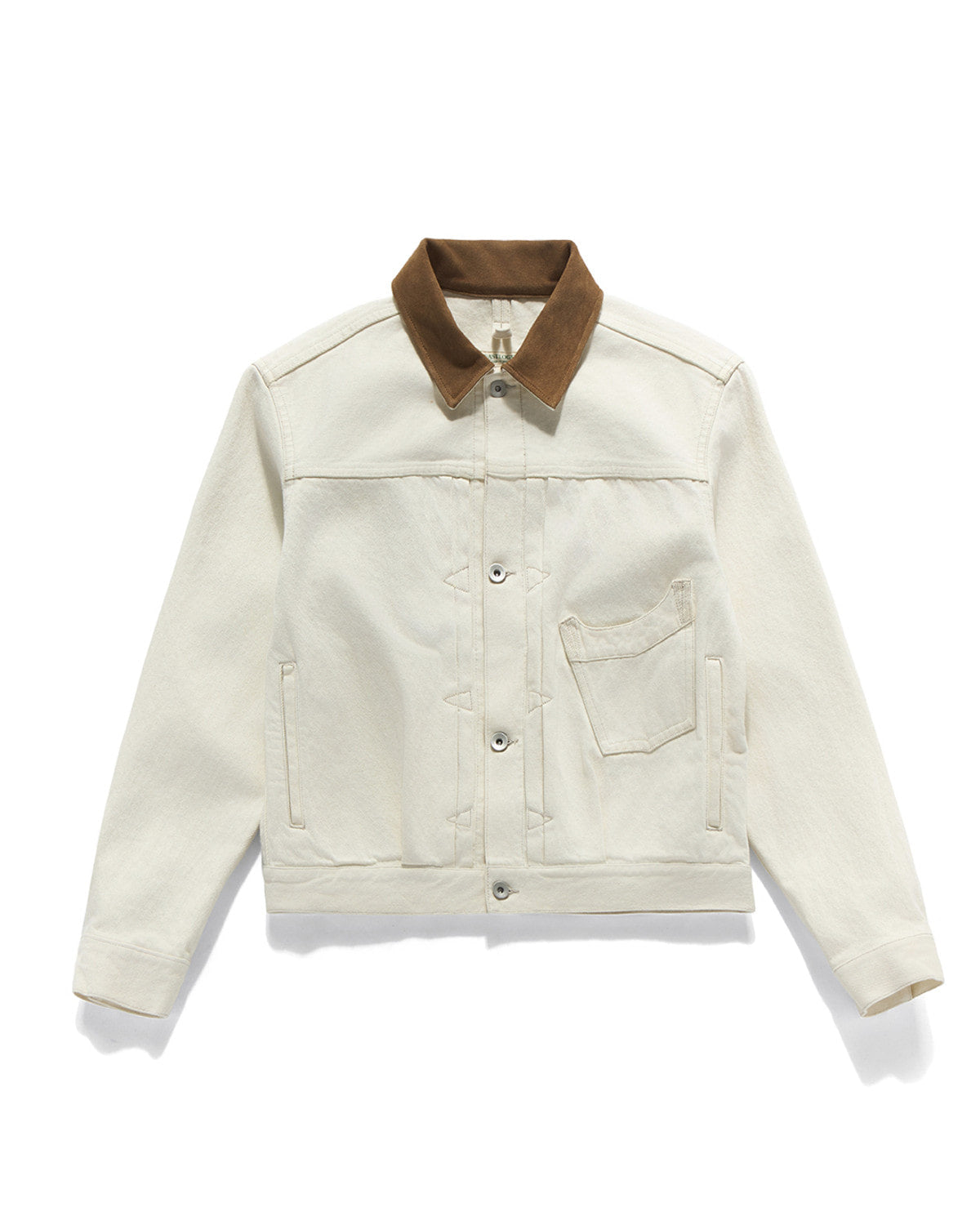 Eastlogue - Country Short Trucker Jacket (Ecru) product image 3 | TRAB K-Fashion Australia