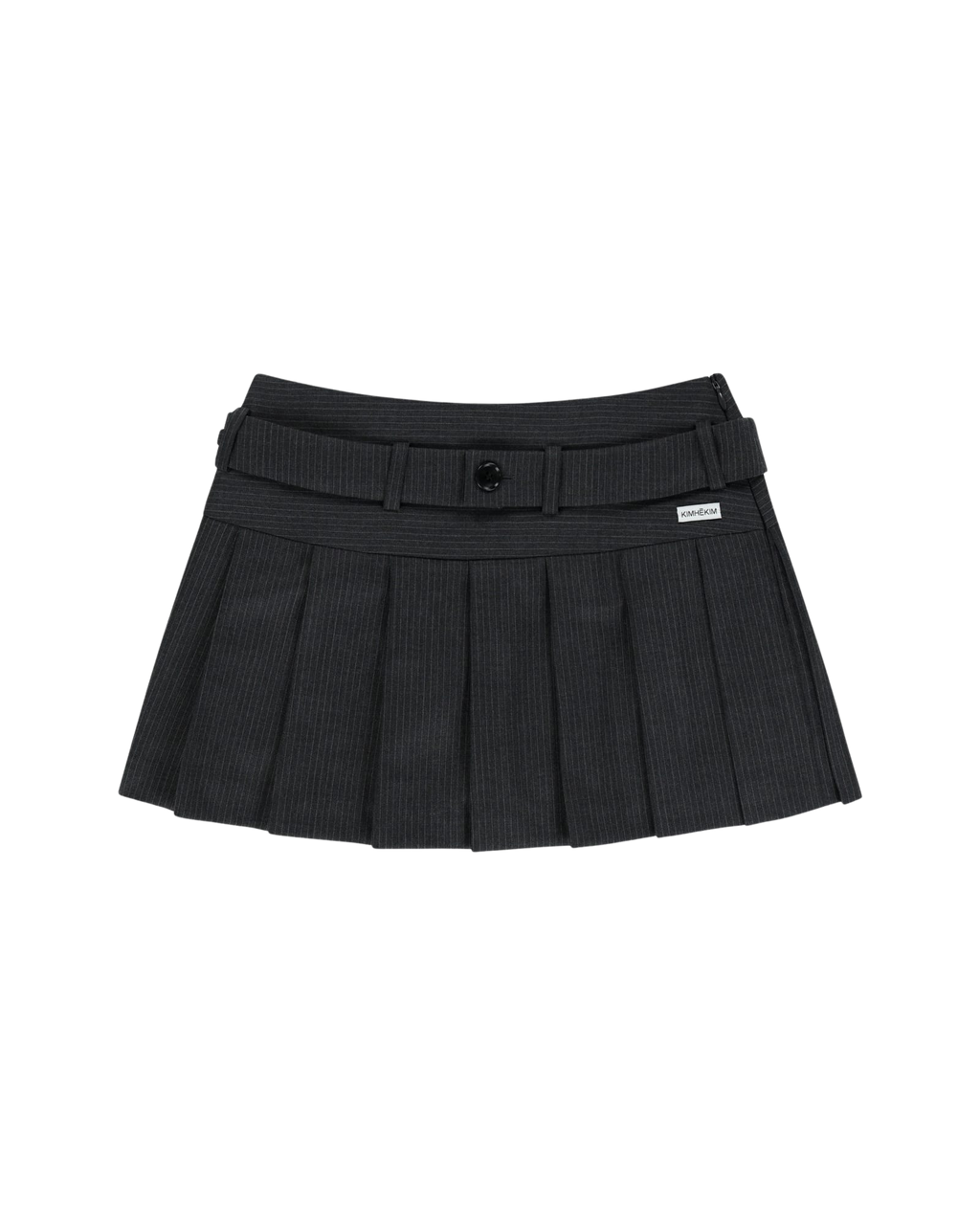 Kimhe Kim - Belted Mini Skirt (Grey) product image 14 | TRAB K-Fashion Australia