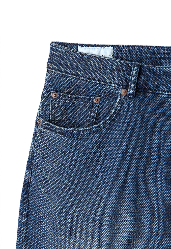 Art if acts - Sashiko 5P Pants_Japanese Fabric (Vintage Indigo) product image 9 | TRAB K-Fashion Australia