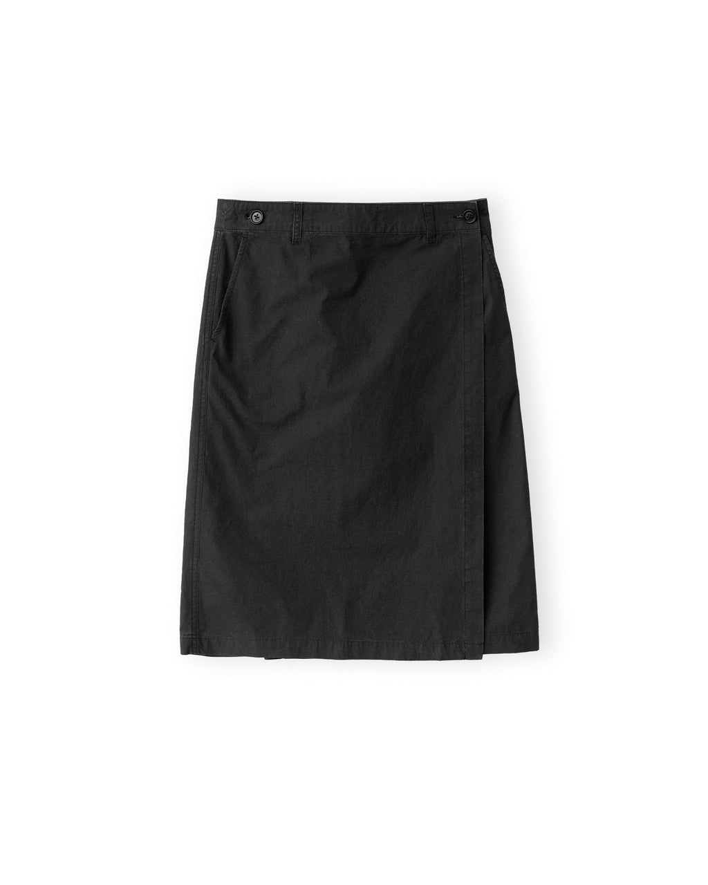 Brownyard - Washed Lap Skirt (Black) product image 4 | TRAB K-Fashion Australia