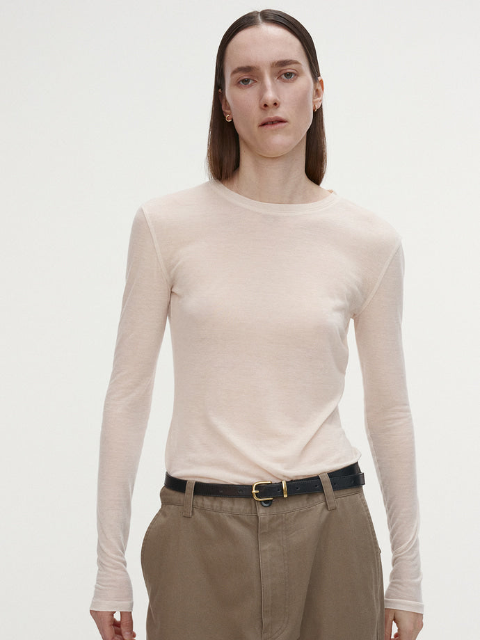 Tonywack - Wool Tencel Long Sleeve (Ivory) product image 6 | TRAB K-Fashion Australia