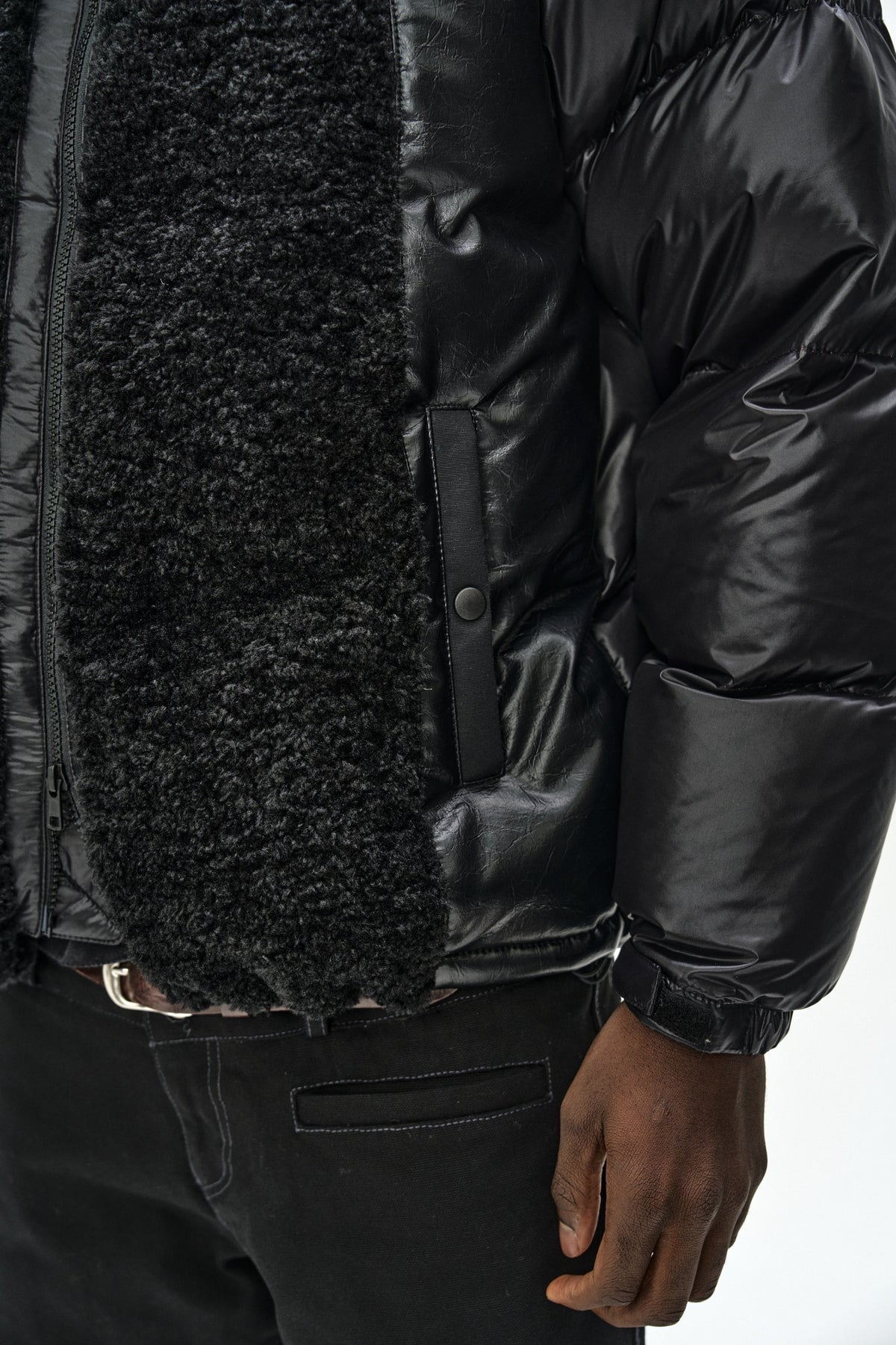Andersson Bell - Triple Patch Puffer Down Jacket (Black) product image 6 | TRAB K-Fashion Australia