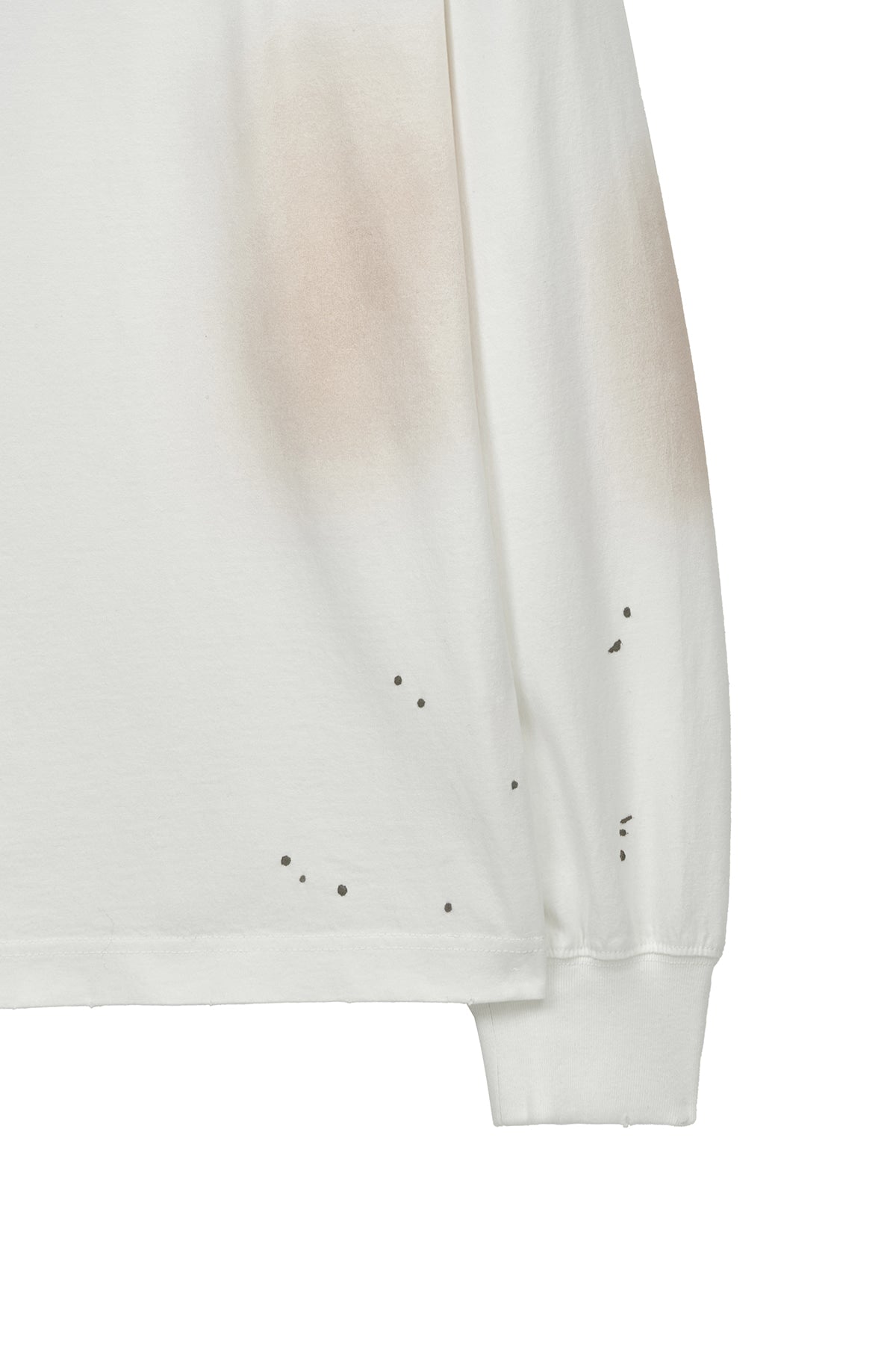 Matin Kim - Vintage Washed Logo Top (Ivory) product image 4 | TRAB K-Fashion Australia