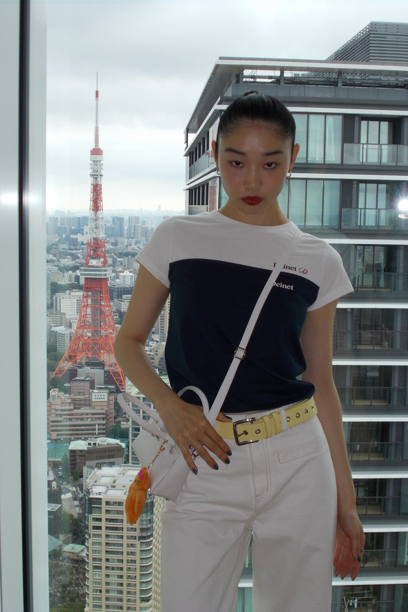 Deinet - Wide Denim Pants (White) product image 4 | TRAB K-Fashion Australia