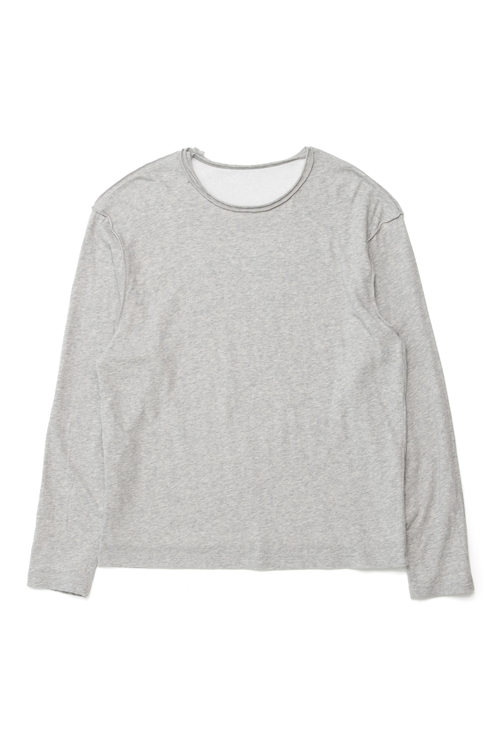 Hatchingroom - Two Face Ringer Tee (White/M.Grey) product image 3 | TRAB K-Fashion Australia