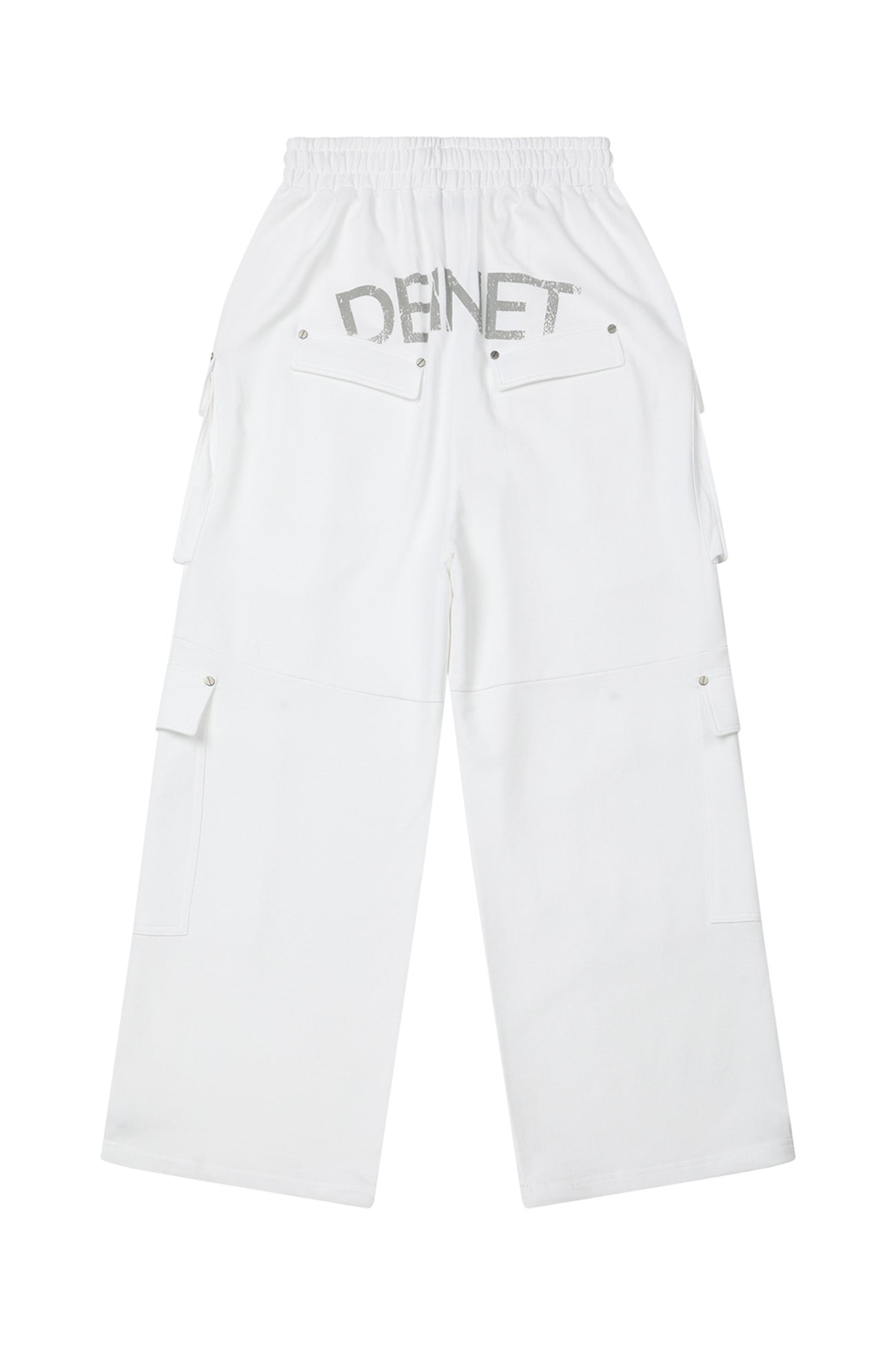 Deinet - Utility Cargo Sweat Pants (White) product image 9 | TRAB K-Fashion Australia