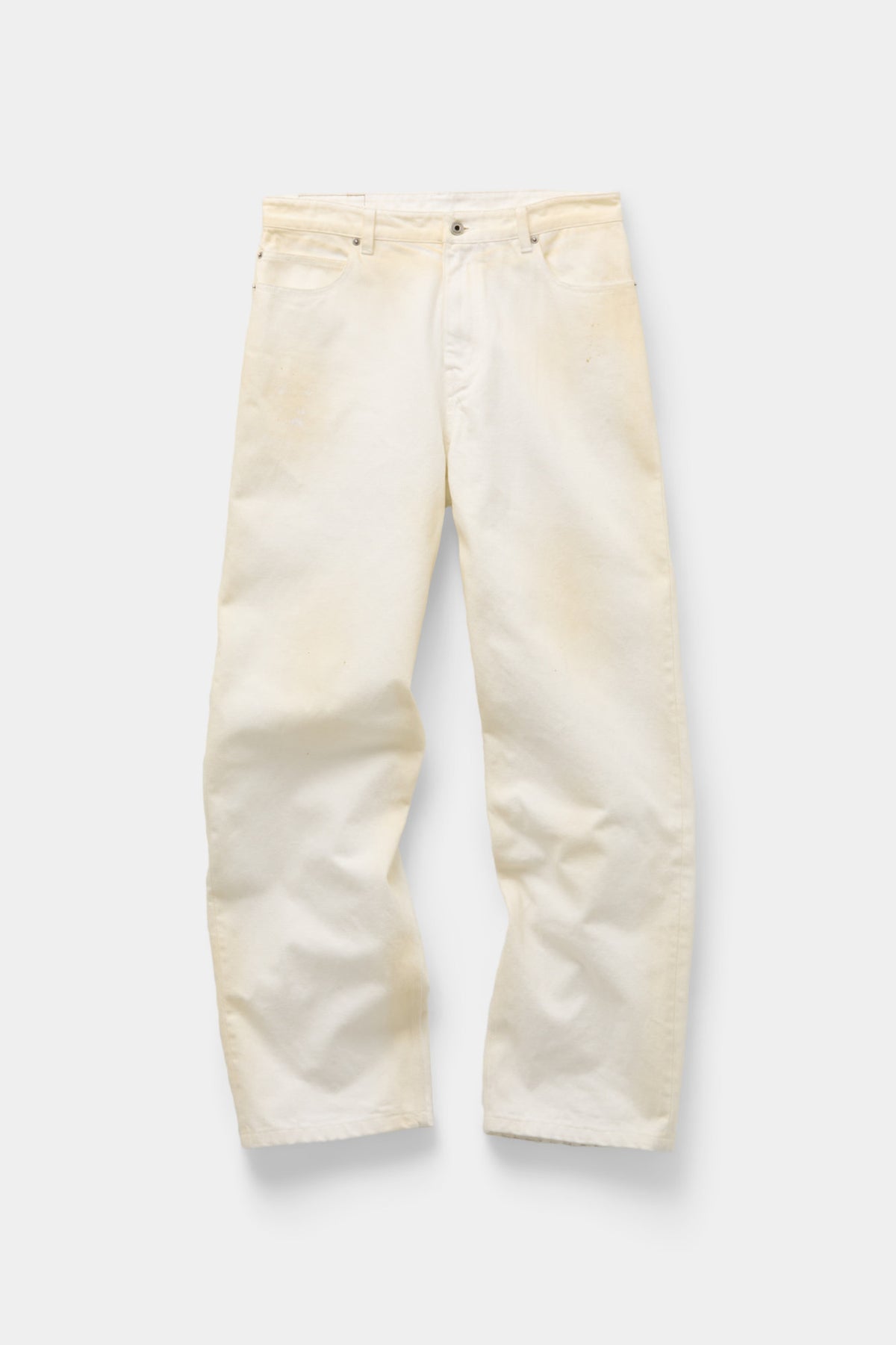 Coor - Straight Cut Dirty Vintage Wash Jeans (Vintage White) product image 1 | TRAB K-Fashion Australia