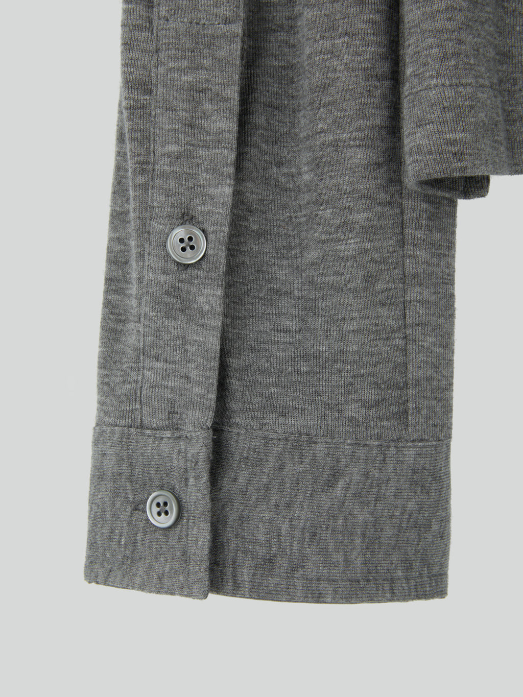 Recto - Slim Fit Jersey Shirt (Melange Grey) product image 9 | TRAB K-Fashion Australia