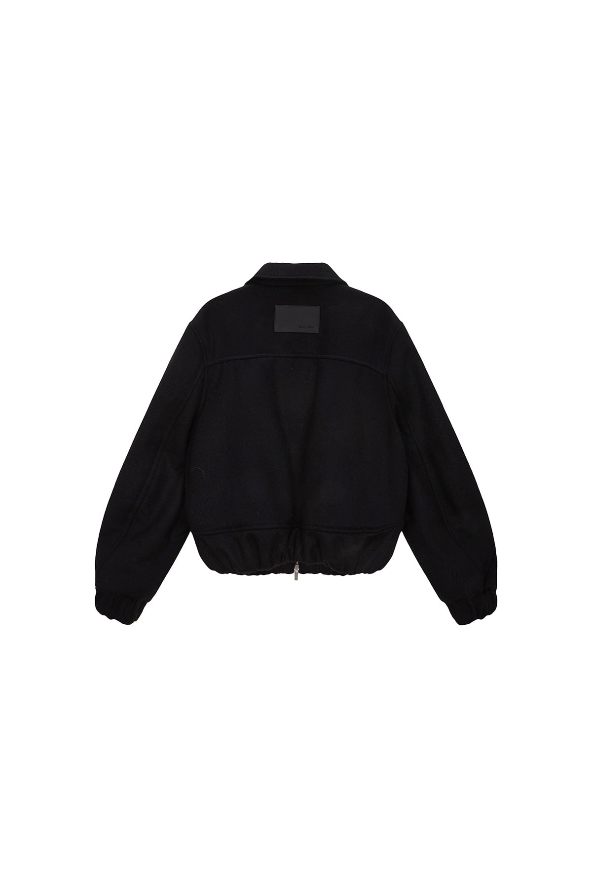 Matin Kim - Volume Zip Up Bomber Jumper (Black) product image 2 | TRAB K-Fashion Australia
