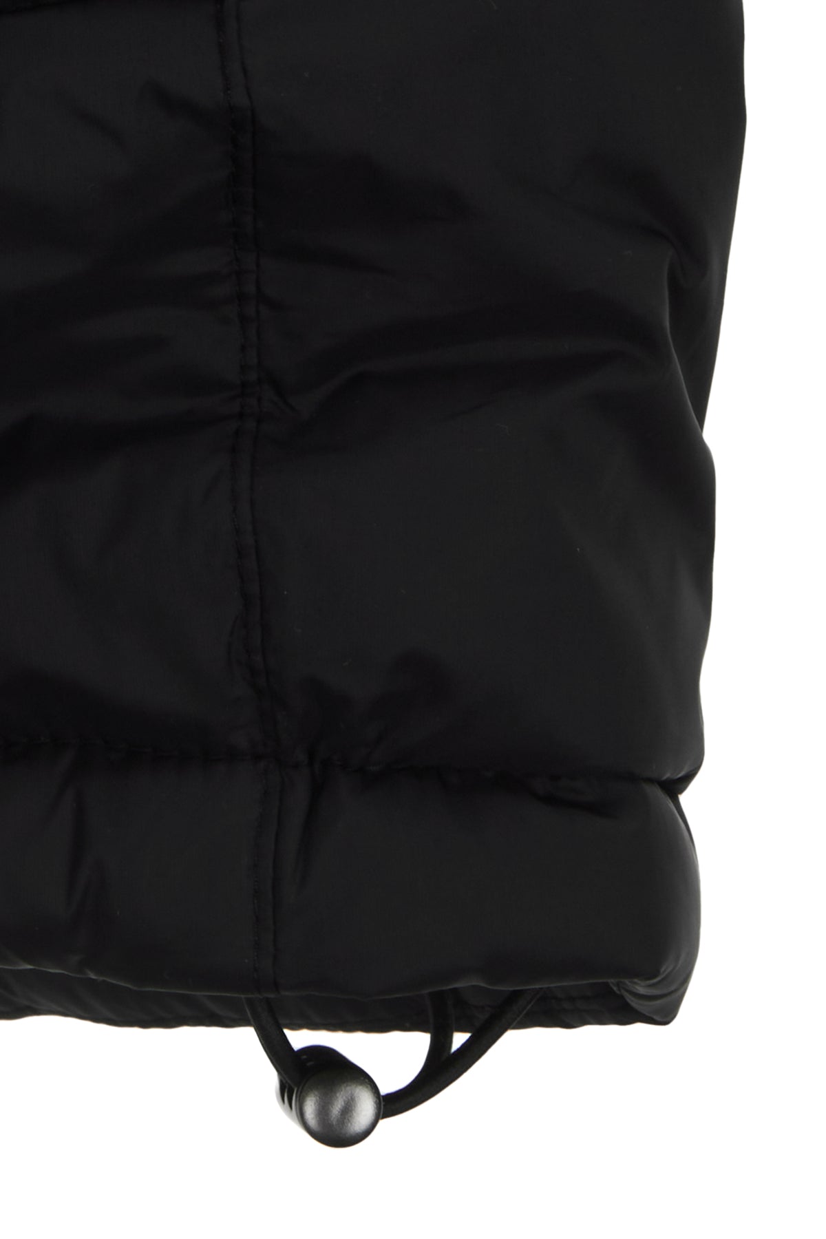 Matin Kim - Big Logo Point Down Vest (Black) product image 4 | TRAB K-Fashion Australia