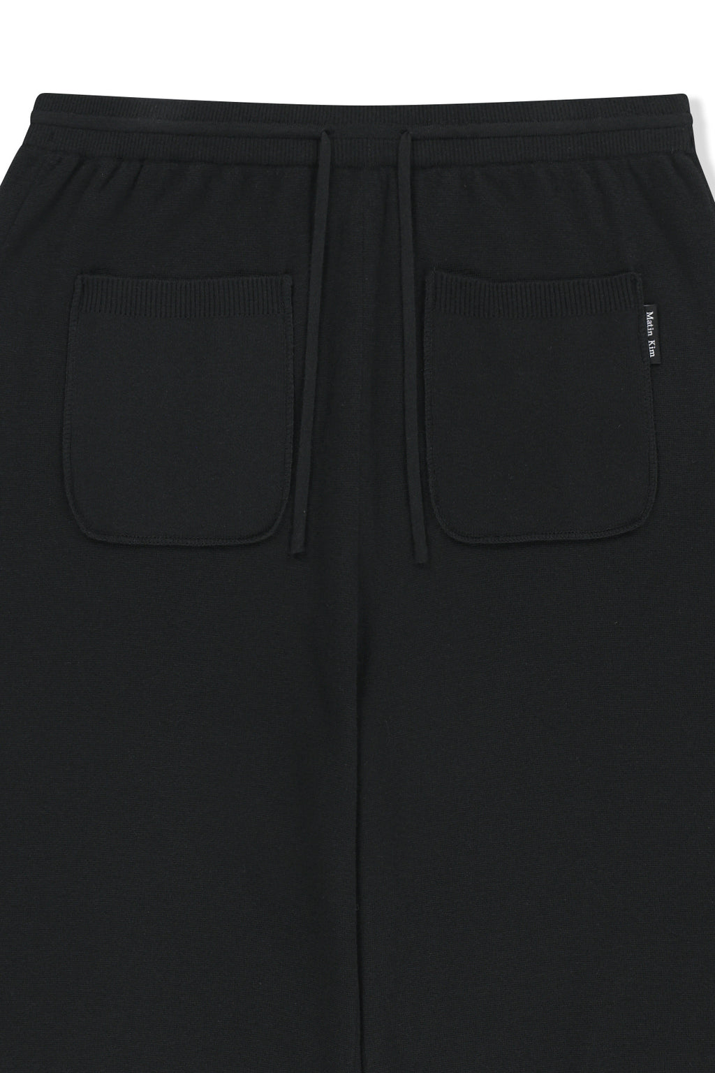 Matin Kim - Leg Warmer Knit Jogger Pants (Black) product image 3 | TRAB K-Fashion Australia