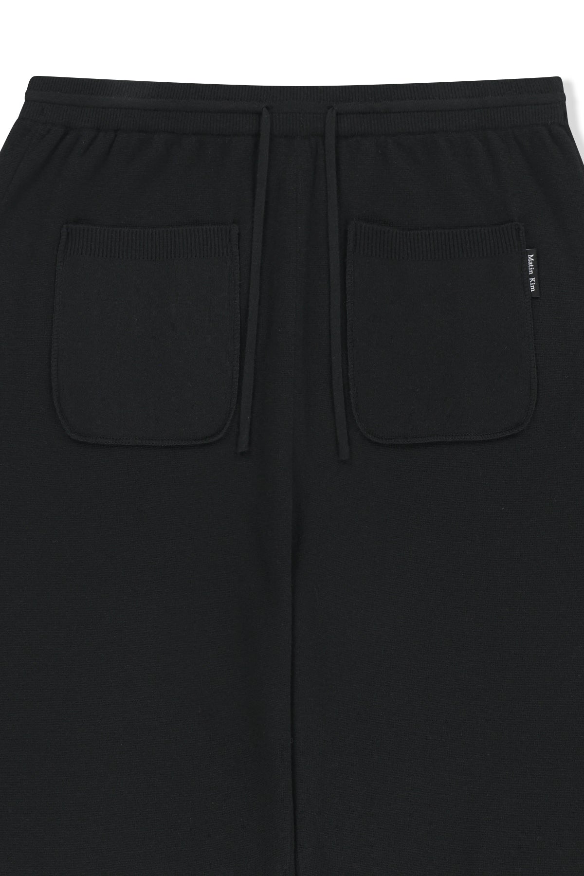 Matin Kim - Leg Warmer Knit Jogger Pants (Black) product image 3 | TRAB K-Fashion Australia