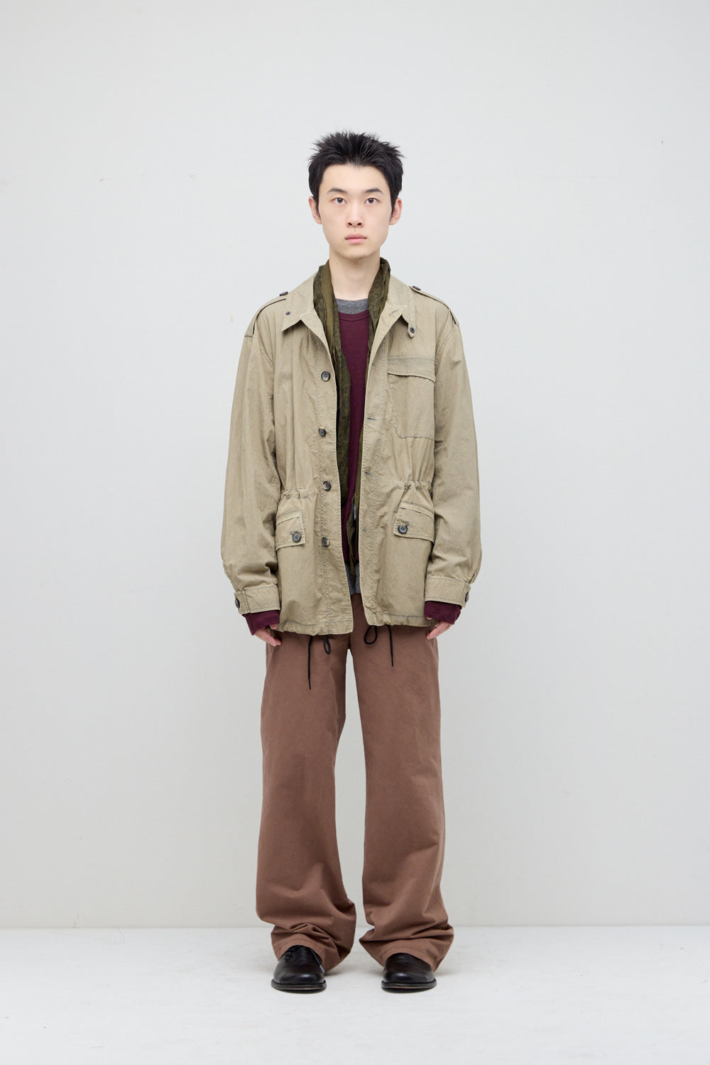 Hatchingroom - Parachute Jacket (Bleached Olive) product image 3 | TRAB K-Fashion Australia