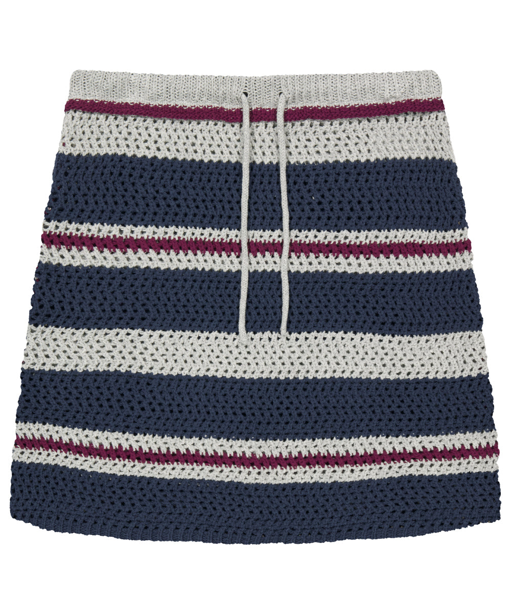 Coyseio - Stripe Layered Knit Skirt (Grey) product image 10 | TRAB K-Fashion Australia