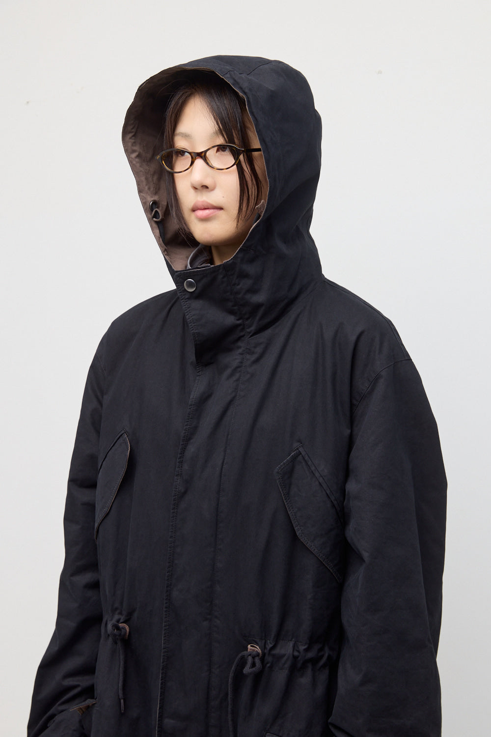 Hatchingroom - Reversible Parka (Black/Mud Brown) product image 8 | TRAB K-Fashion Australia